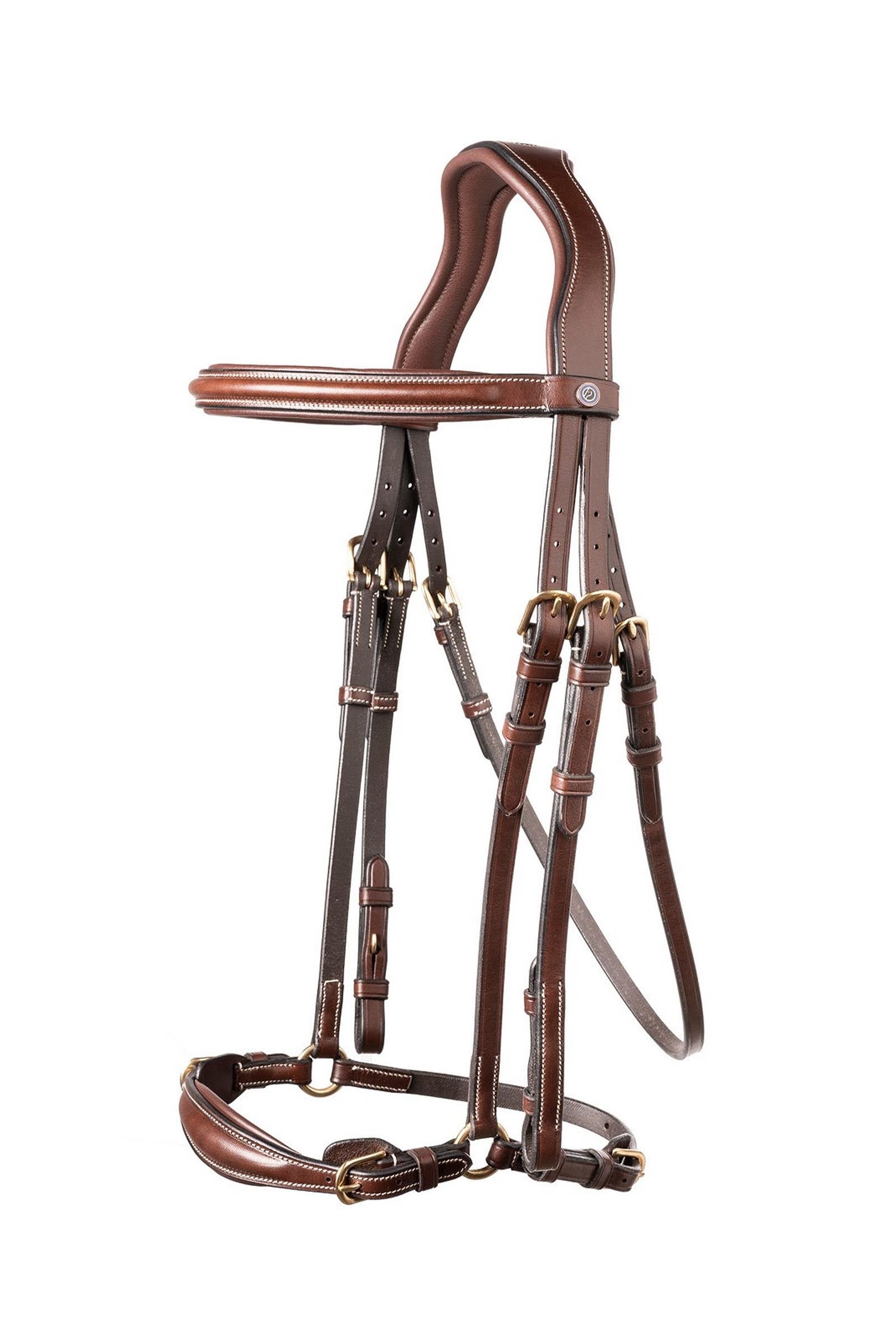 Trust Equestrian Barcelona Adjustable Drop Noseband Bridle Ogłowia i wodze