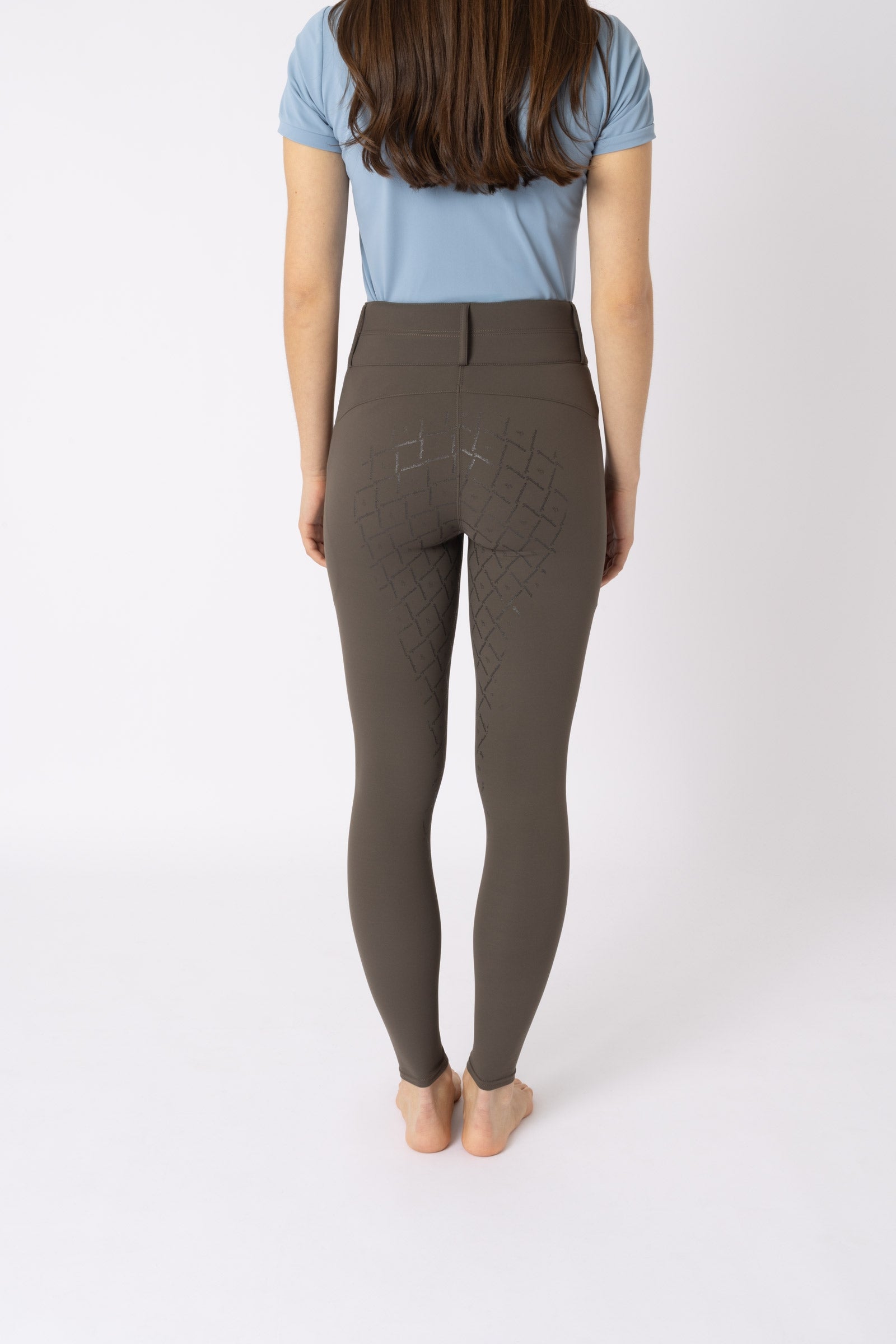 Horze Sophie Women's High Waist Full Grip Breeches Womens Breeches