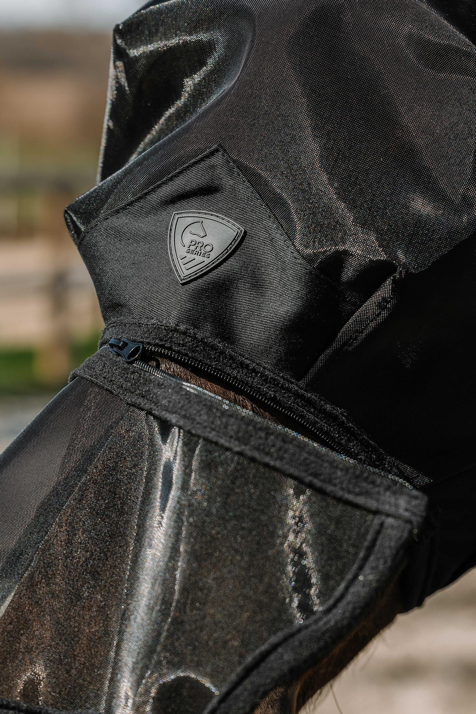 PRO SERIES Extra Fly Mask With UV Protection Antifly Protection for Horses