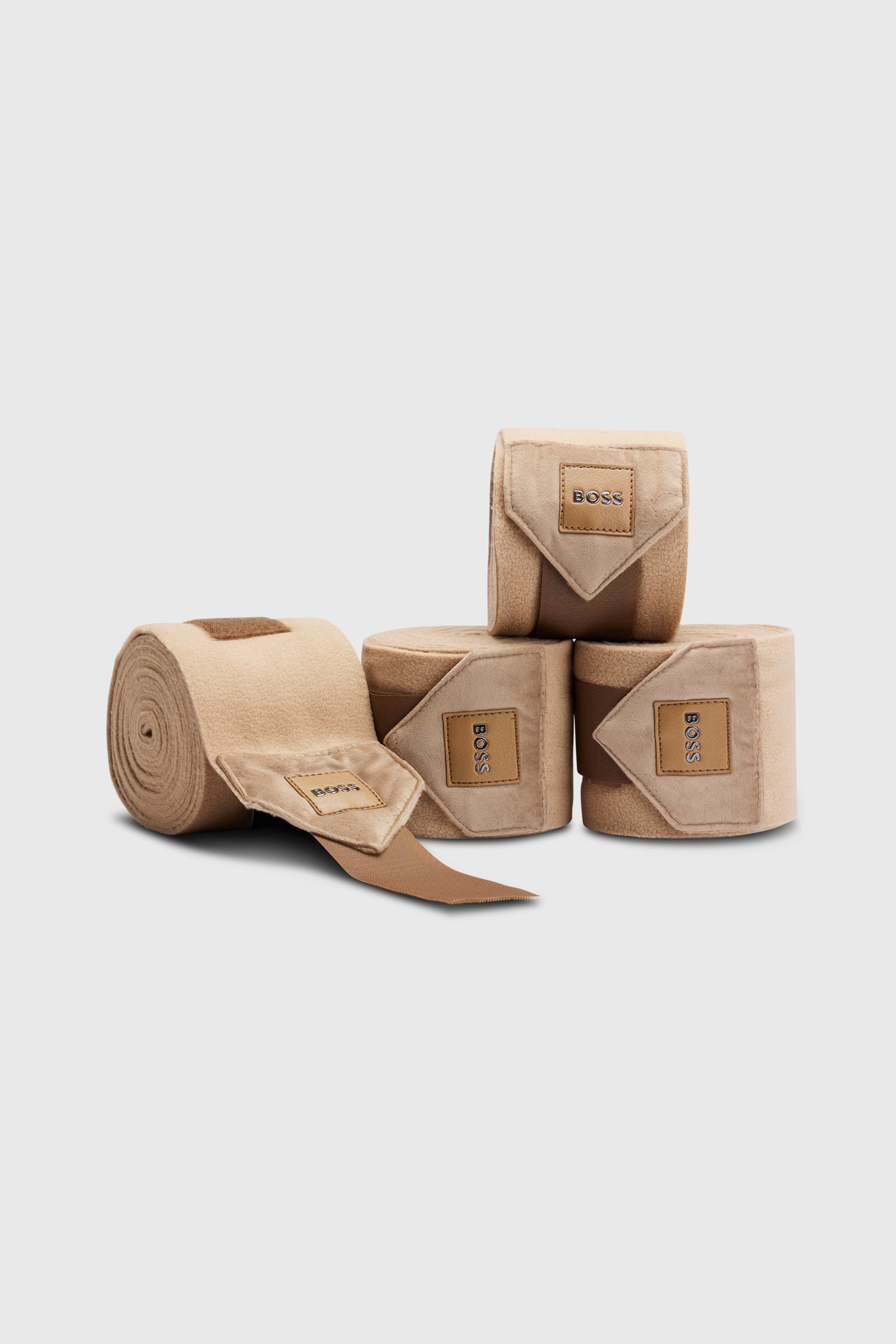 BOSS Equestrian Bandaże Boss z aksamitnymi detalami Leg Protection & Hoof Protection for Horses