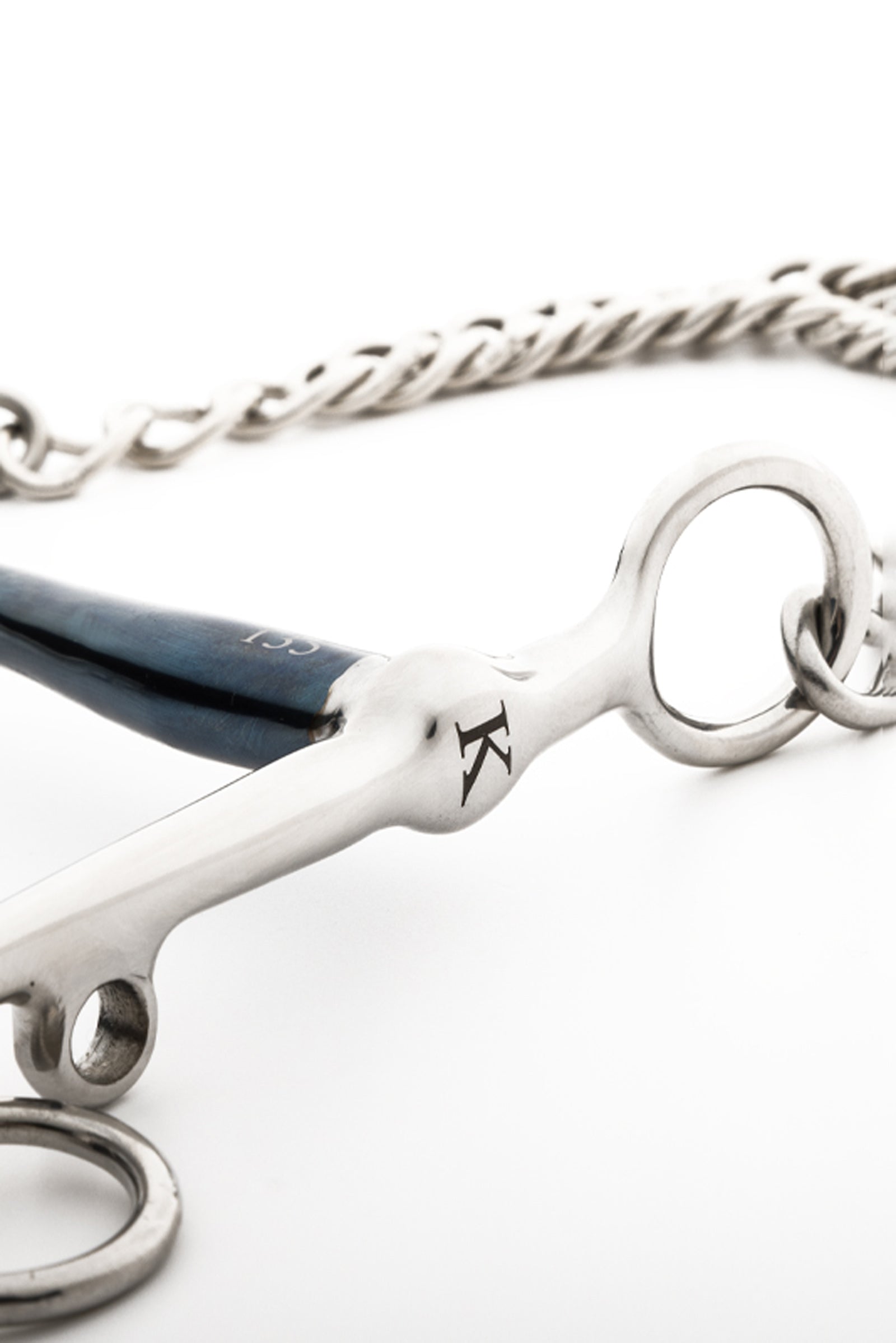 Kavalkade Ergonomic Dressage Curb Bit With Tongue Port, 14 mm Horse Bits