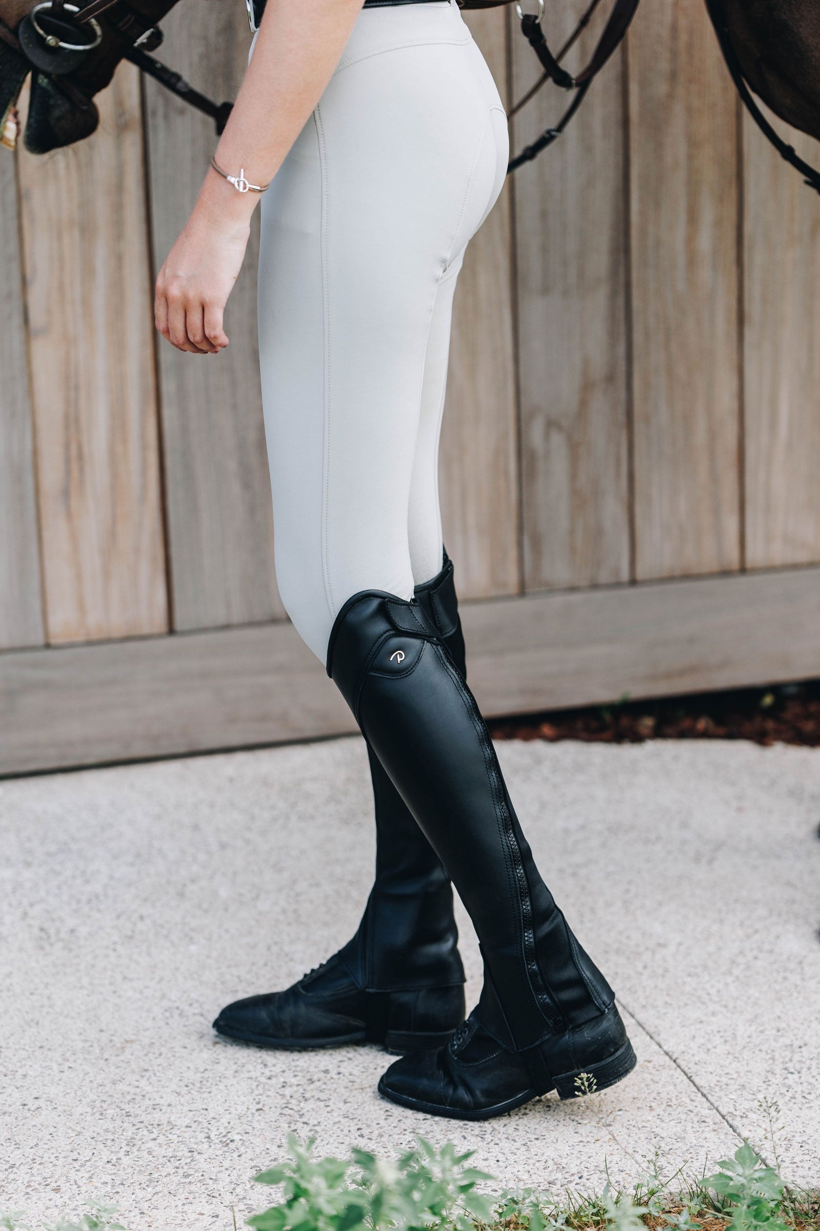 Dy'on Classic Comfort Half Chaps Riding Boots & Riding Shoes