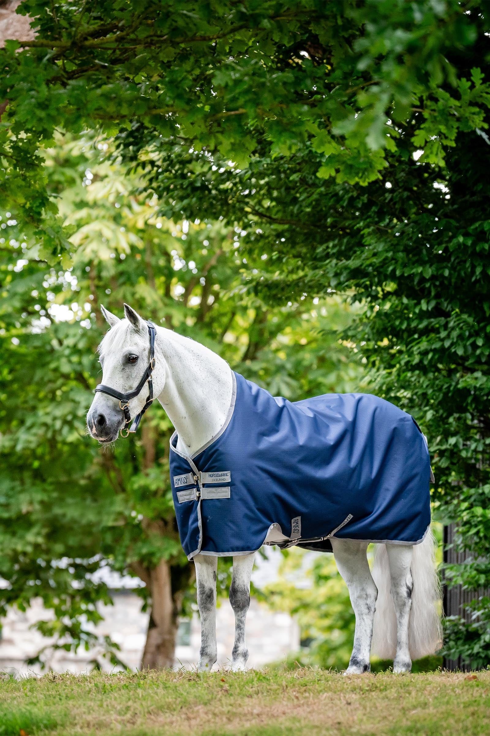 Horseware Amigo Ripstop 900D derka padokowa z podszyciem polarowym, 50 g Derki