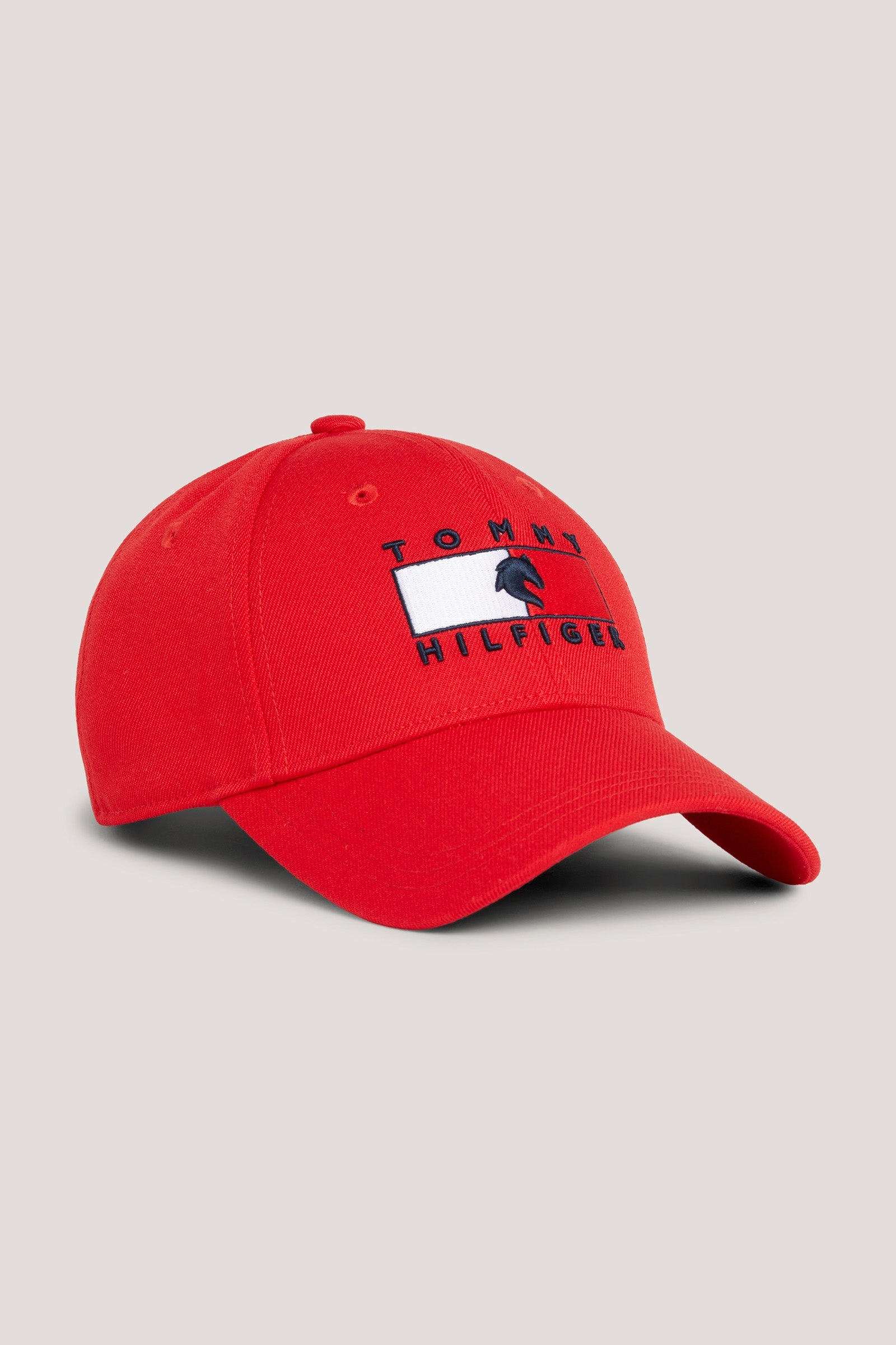 Tommy Hilfiger Equestrian Montreal Wodoodporna Czapka z Logiem Flagi Akcesoria
