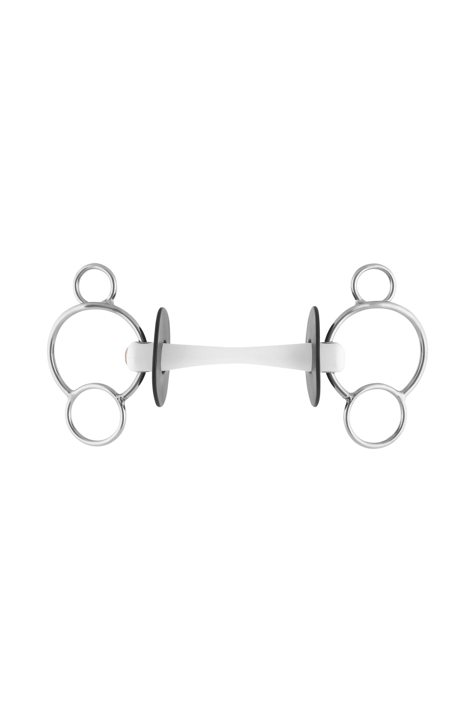 Sprenger Nathe 3-ring Bit 20mm with Flexible Mullen Mouth (70mm ring) Horse Bits