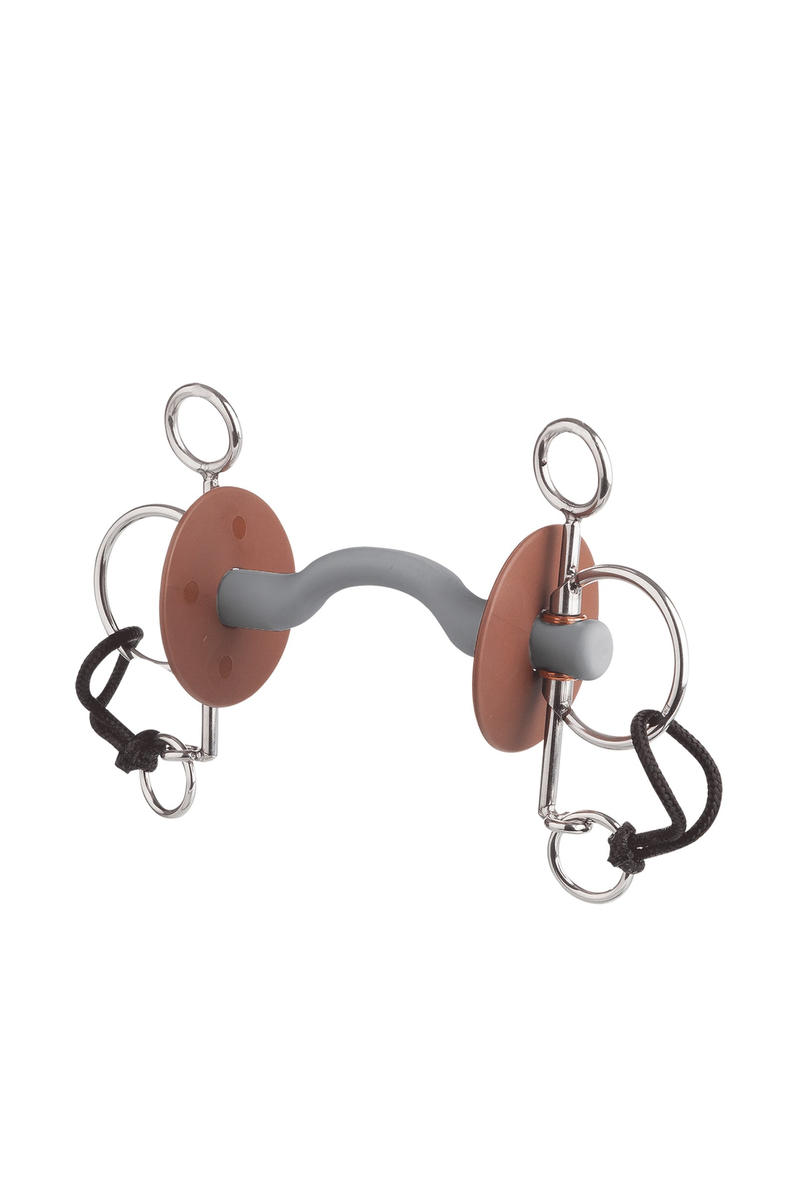 Waldhausen Beris Short Pelham z kierownicą Tongue Port Wędzidła