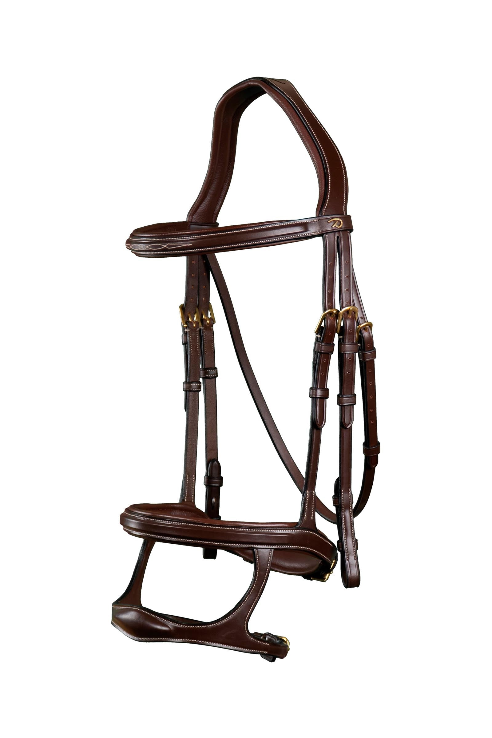 Dy'on D Collection Double Noseband Bridle Bridles & Reins