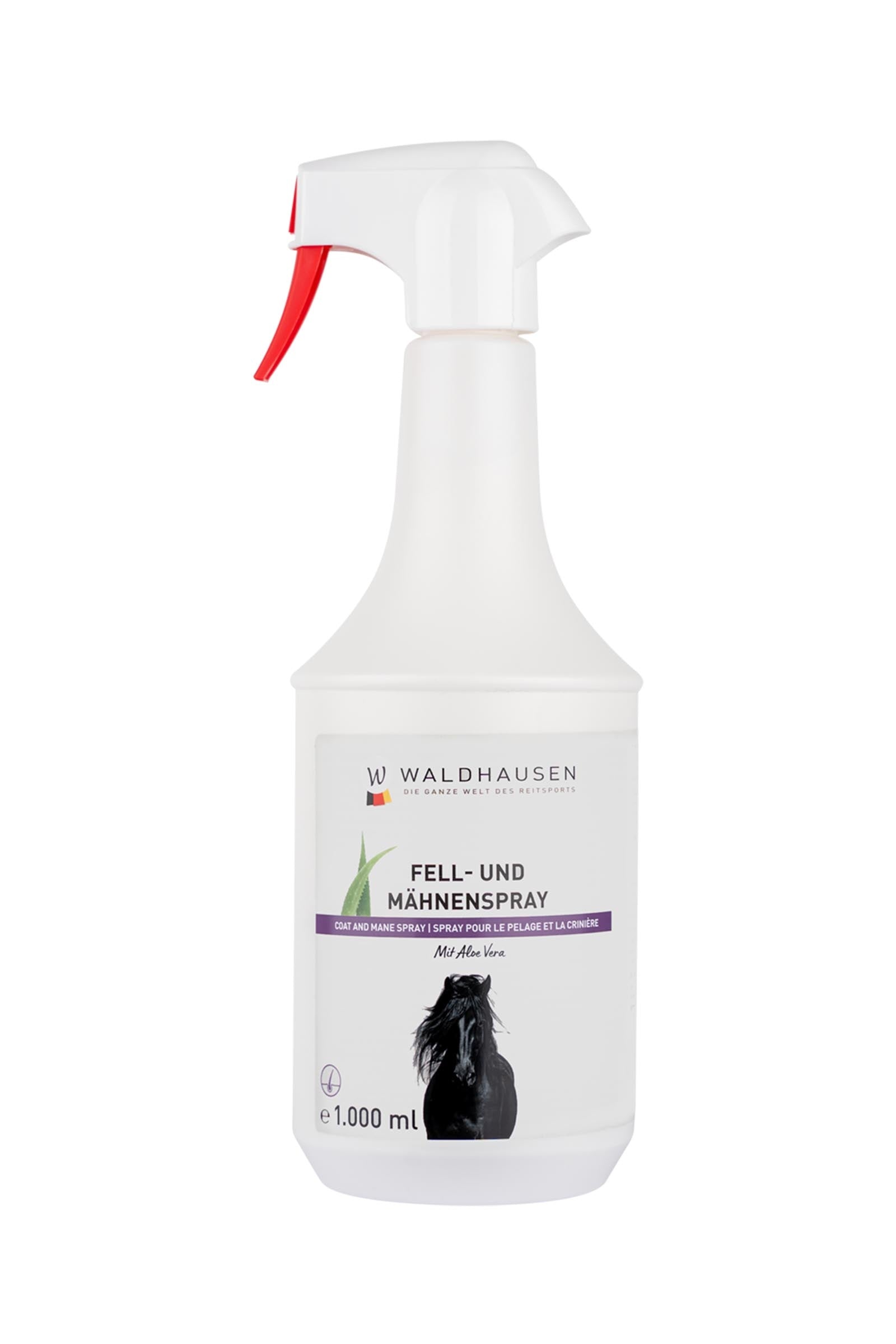 Waldhausen Spray do pielęgnacji grzywy i ogona, aloes, 1 l Zdrowie