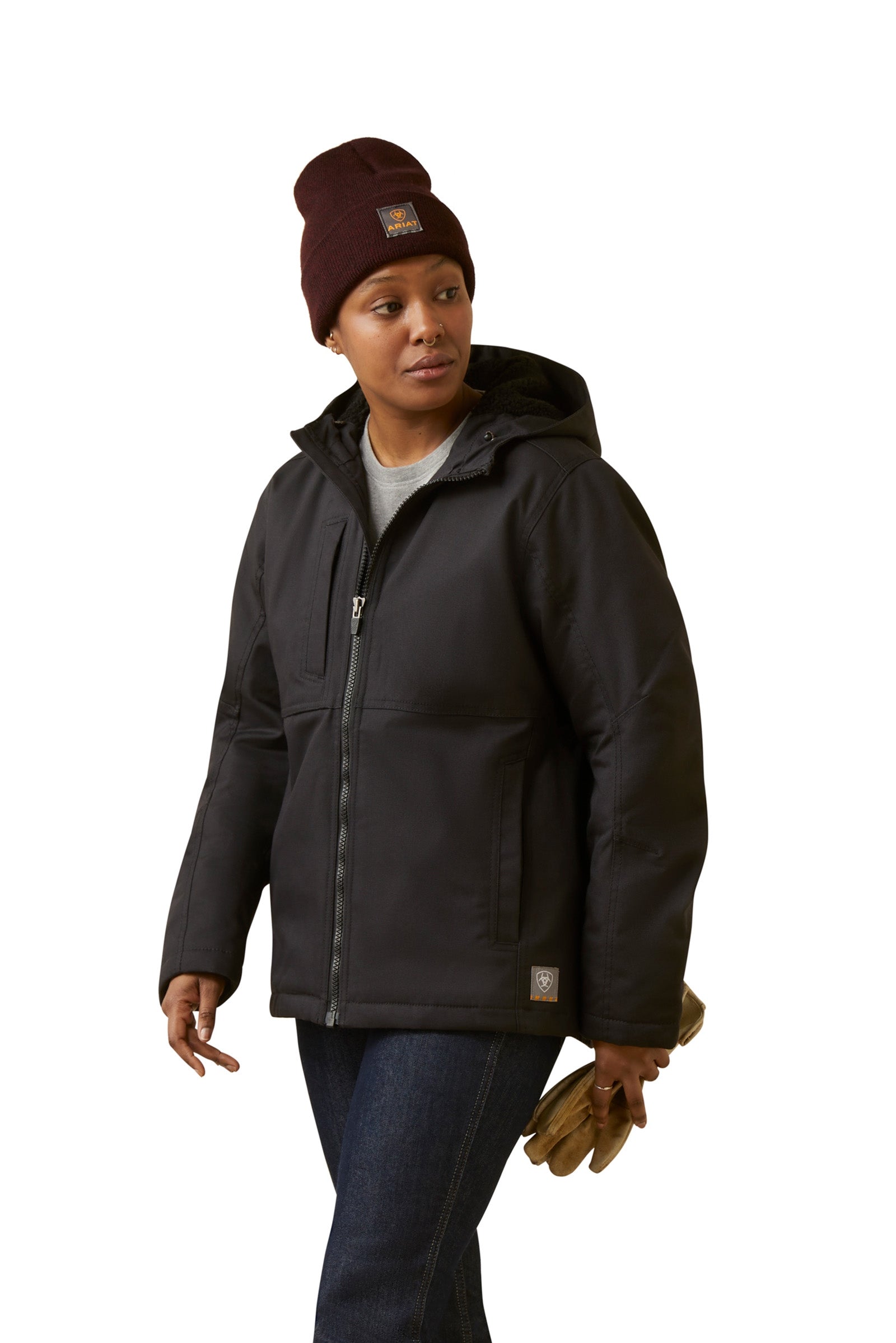 Ariat Rebar DuraCanvas Damska kurtka ocieplana Odzież jeździecka damska