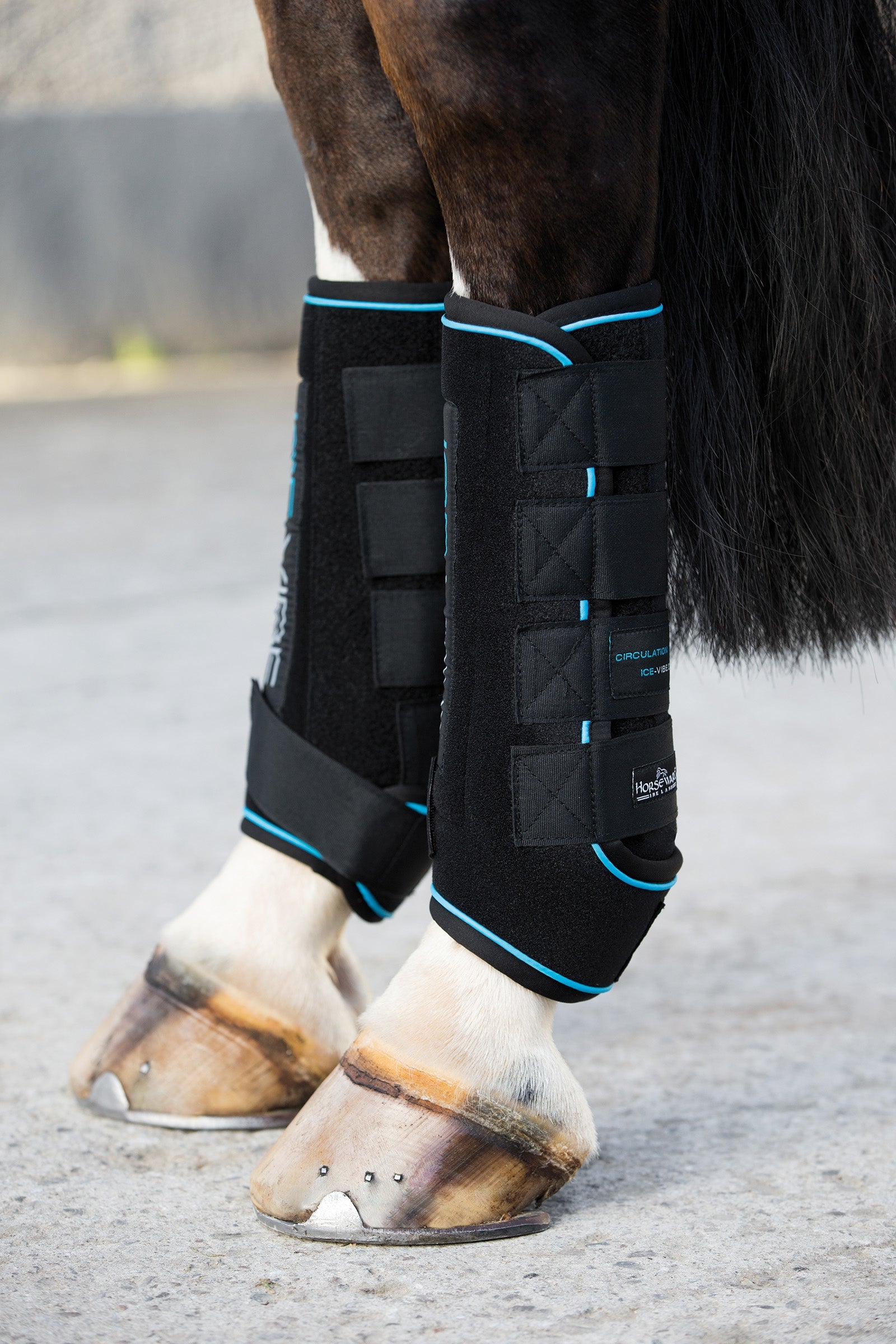 Horseware Ice-Vibe Boots Leg Protection & Hoof Protection for Horses