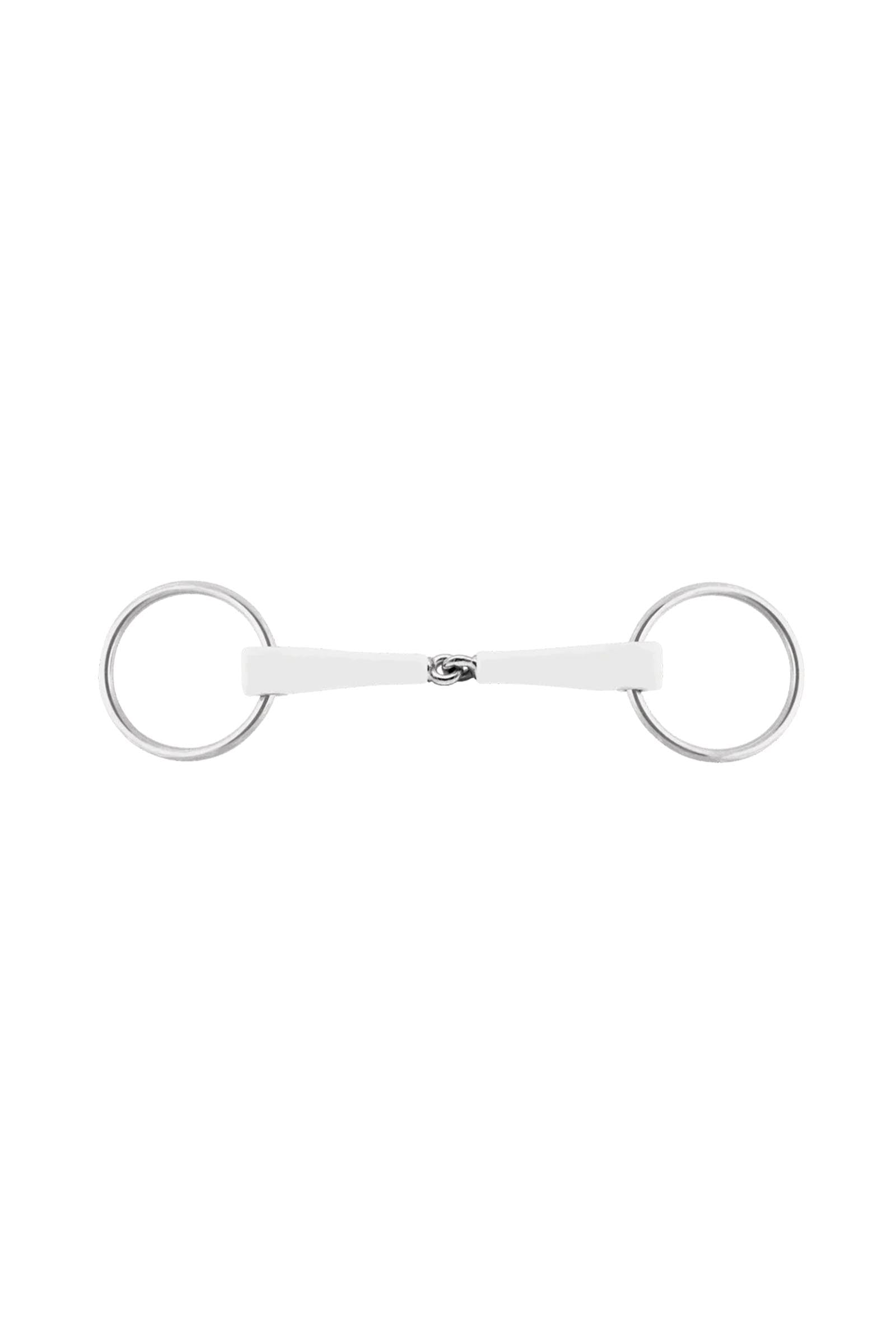 Sprenger Nathe wędzidło, pojedynczo łamane, 20 mm, pierścienie 70 mm, termoplast Wędzidła