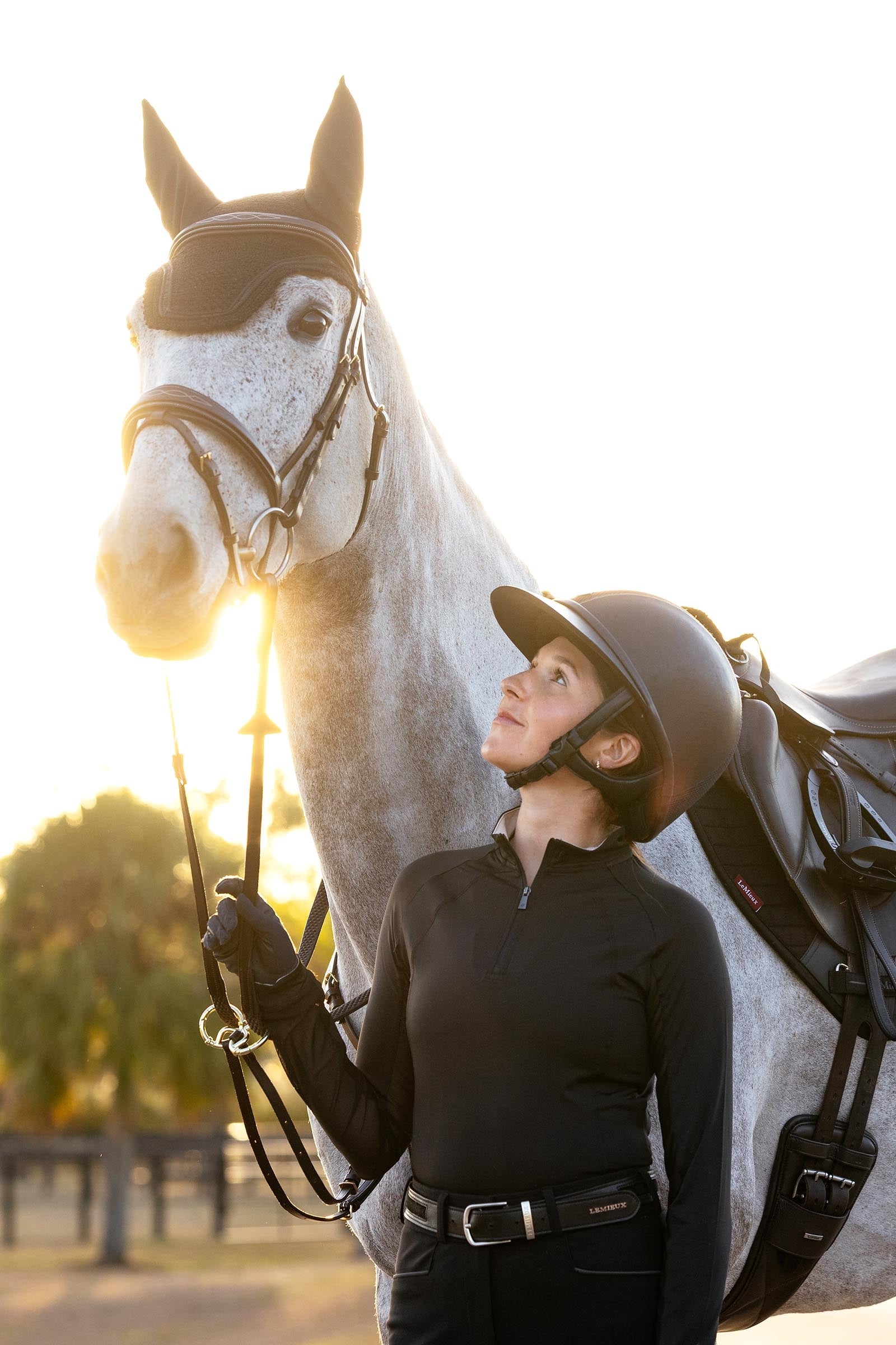 LeMieux Lemieux Suede Close Contact Square Saddle Pad Saddle Pads