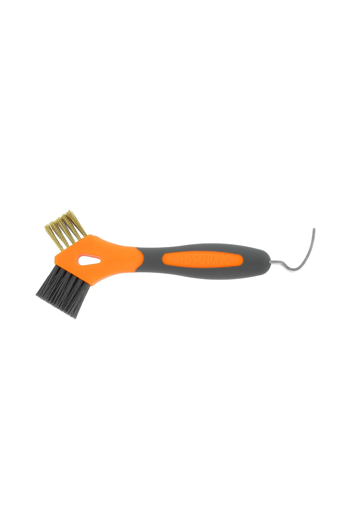 HIPPOTONIC 3-in-1 Metal Hoof Pick Brush Horse Grooming Tools