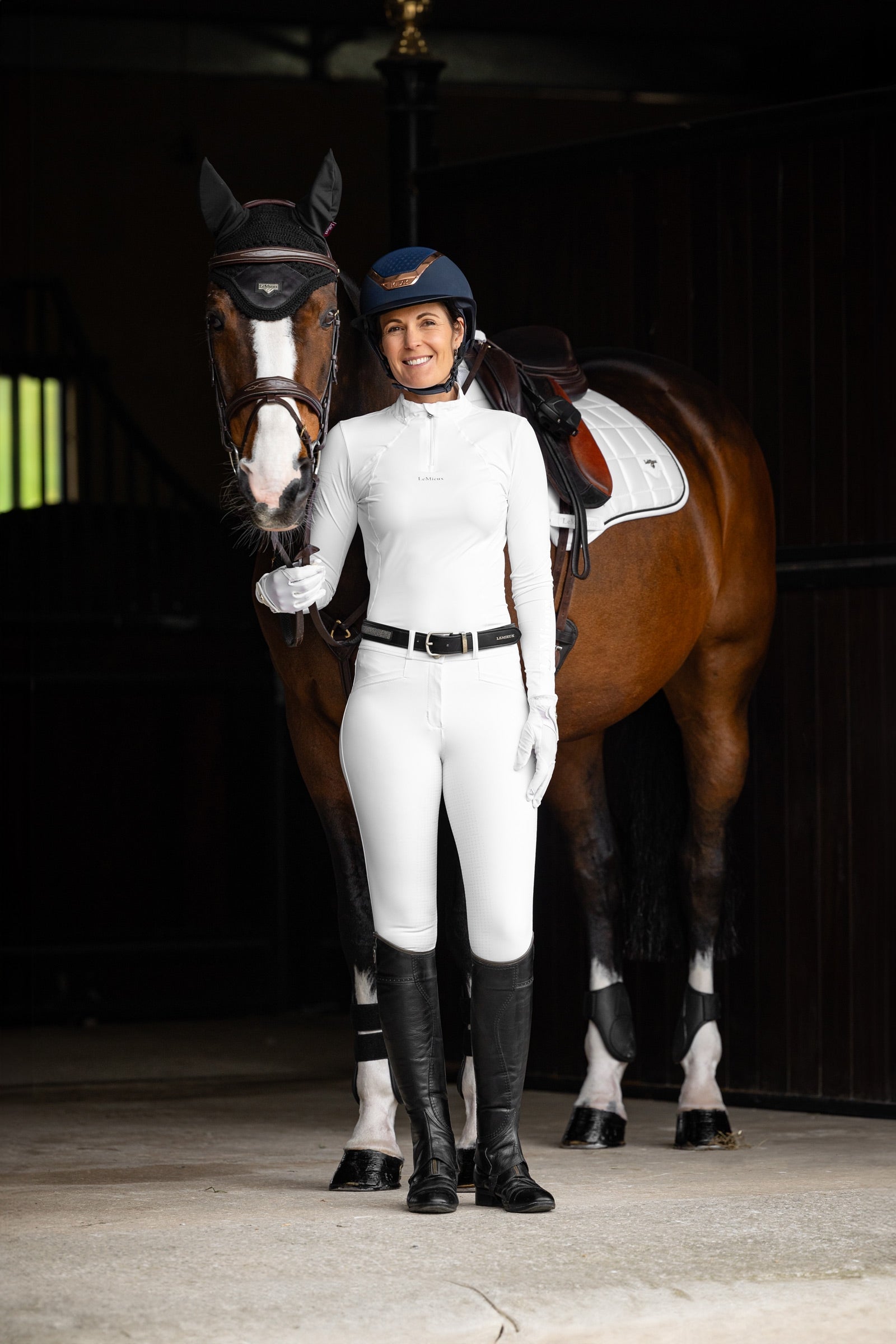 LeMieux Loire Classic Square Close Contact Saddle Pad Saddle Pads