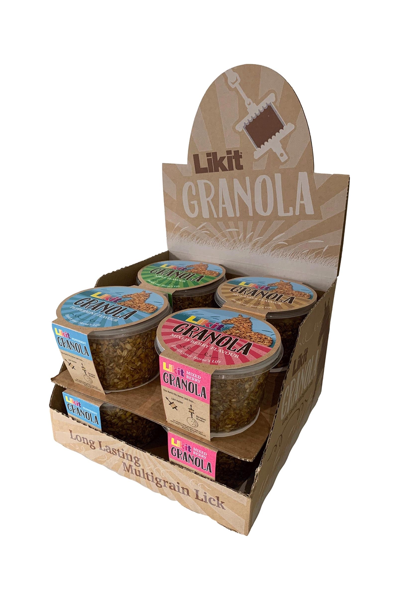 Likit Assortyment Granoli (8 szt.) Horse Feed & Nutrition