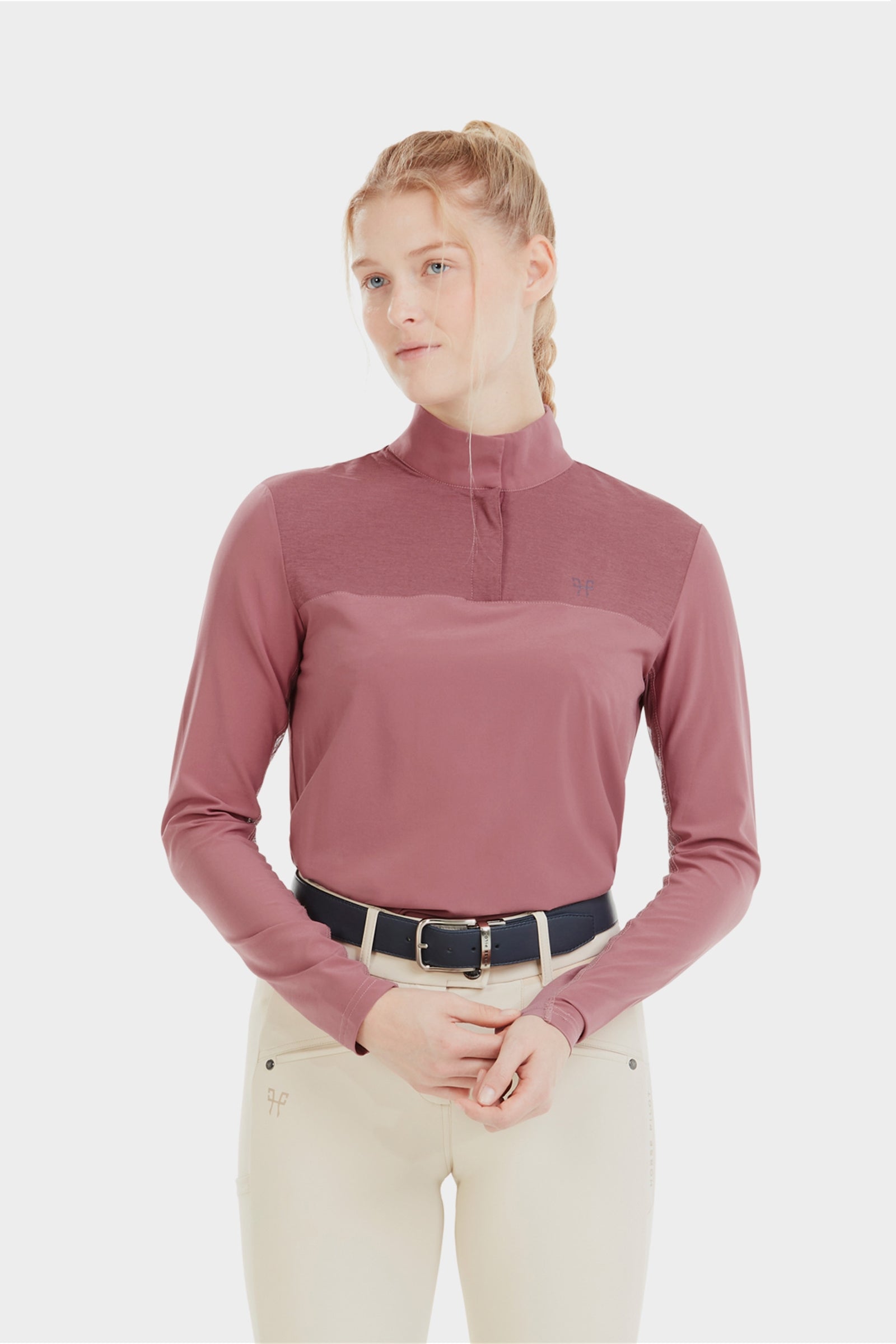 Horse Pilot Sunrise Koszula damska Odzież jeździecka damska