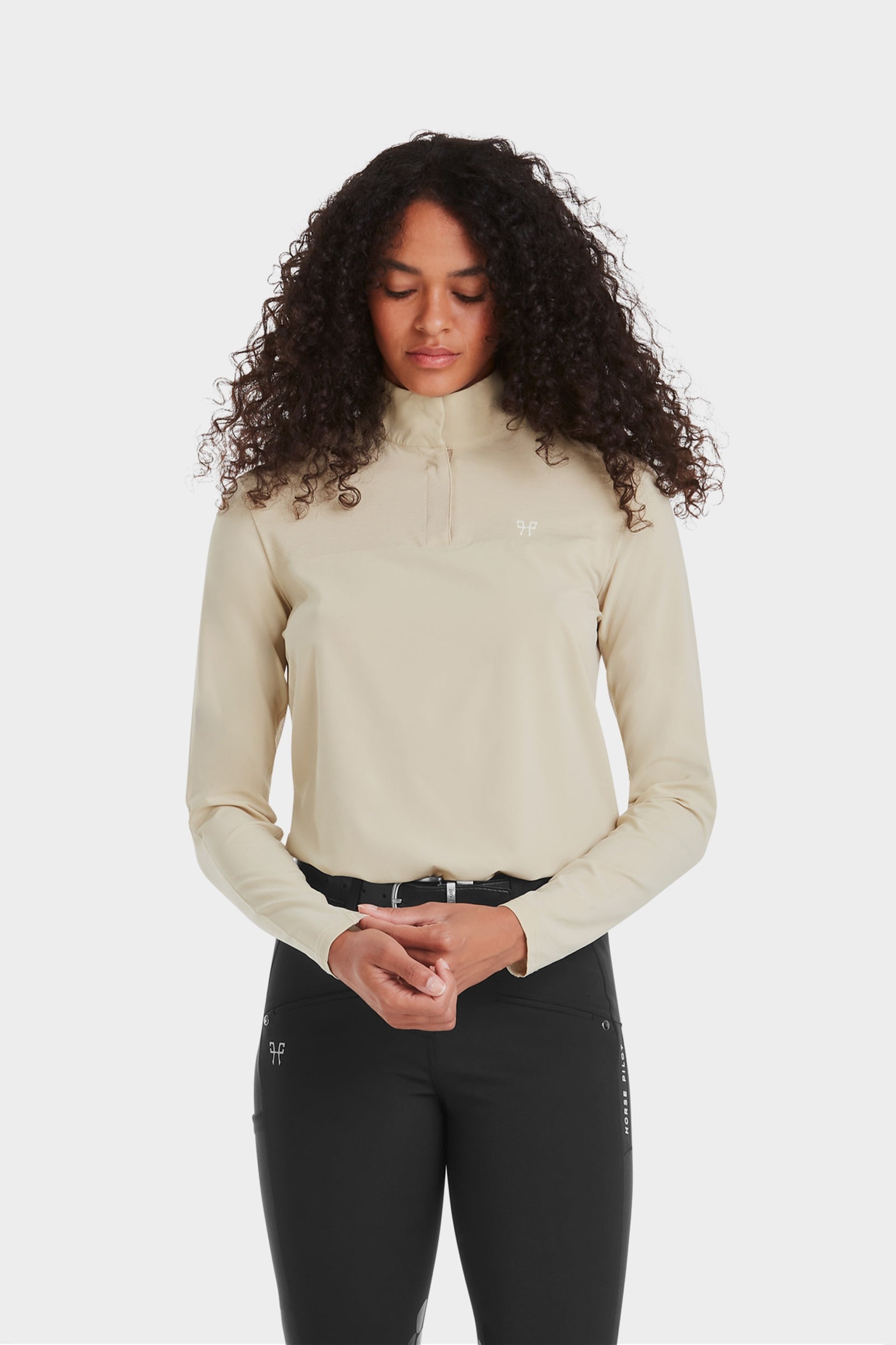 Horse Pilot Sunrise Koszula damska Odzież jeździecka damska