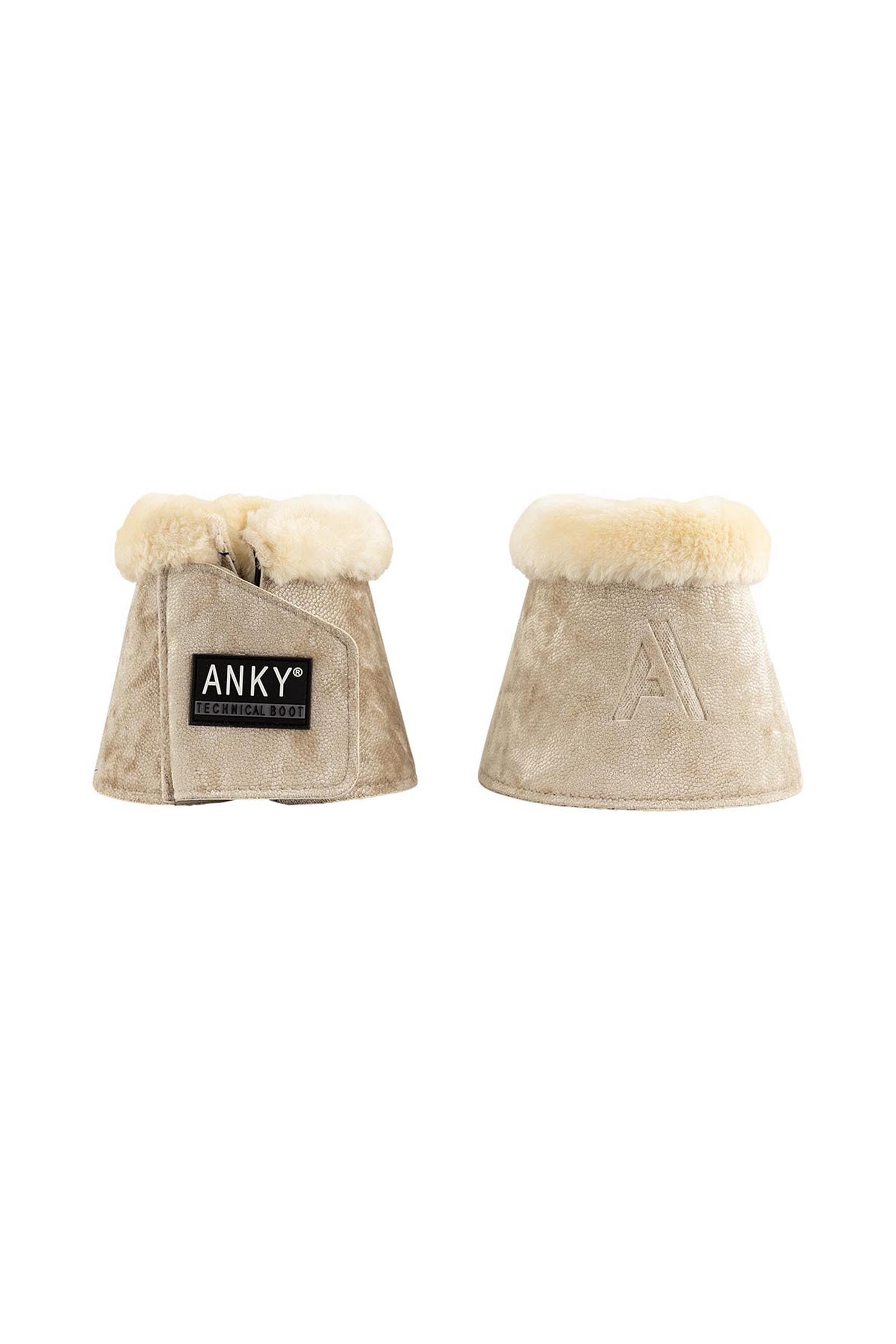 Anky ANKY Jubilee Ochraniacze Dzwonkowe ze Sztucznym Futrem Leg & Hoof Protection