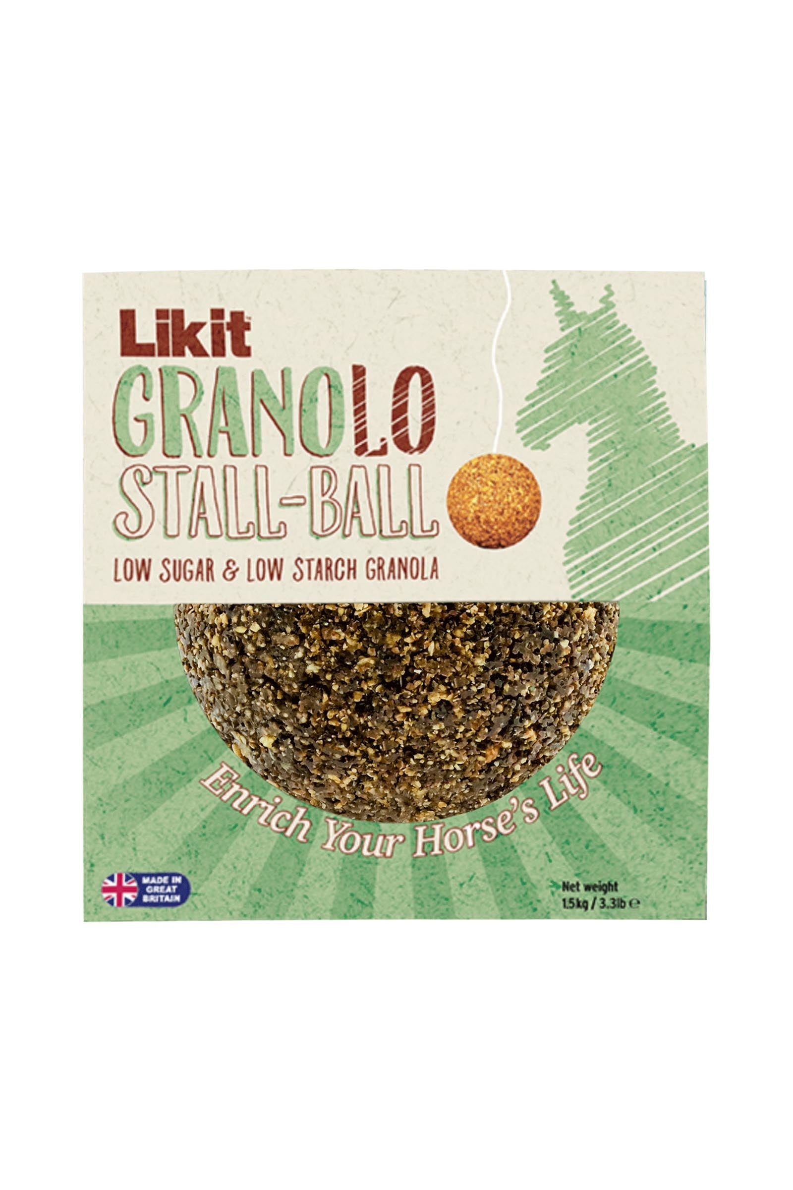 Likit Granola Kula Mniej Cukru, 1,6 kg Horse Feed & Nutrition