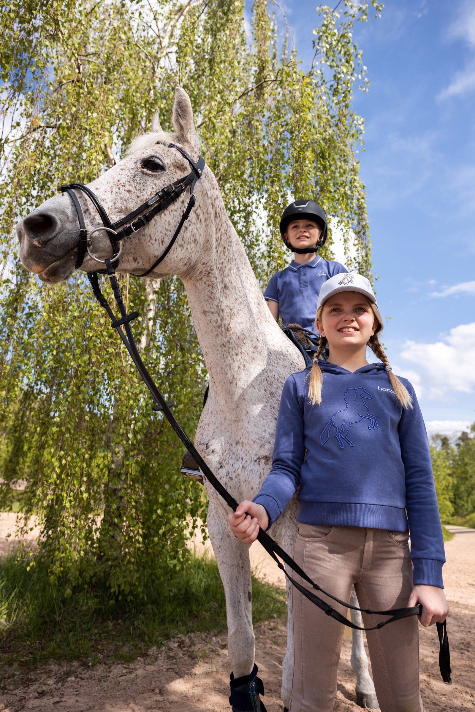 Horze Selma Kids' Hoodie Kids Apparel