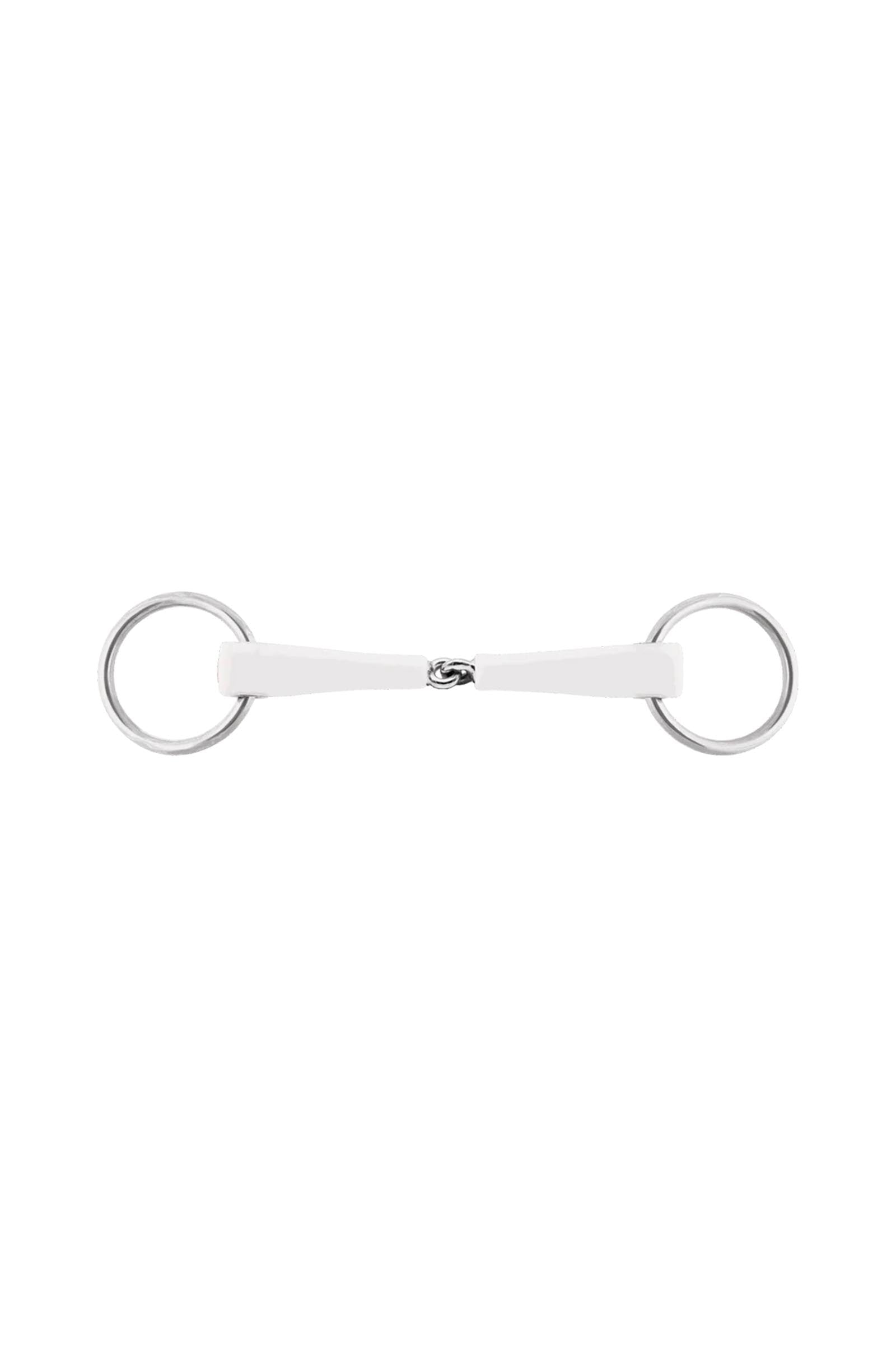 Sprenger Nathe wędzidło, pojedynczo łamane, 20 mm, pierścienie 55 mm, termoplast Wędzidła