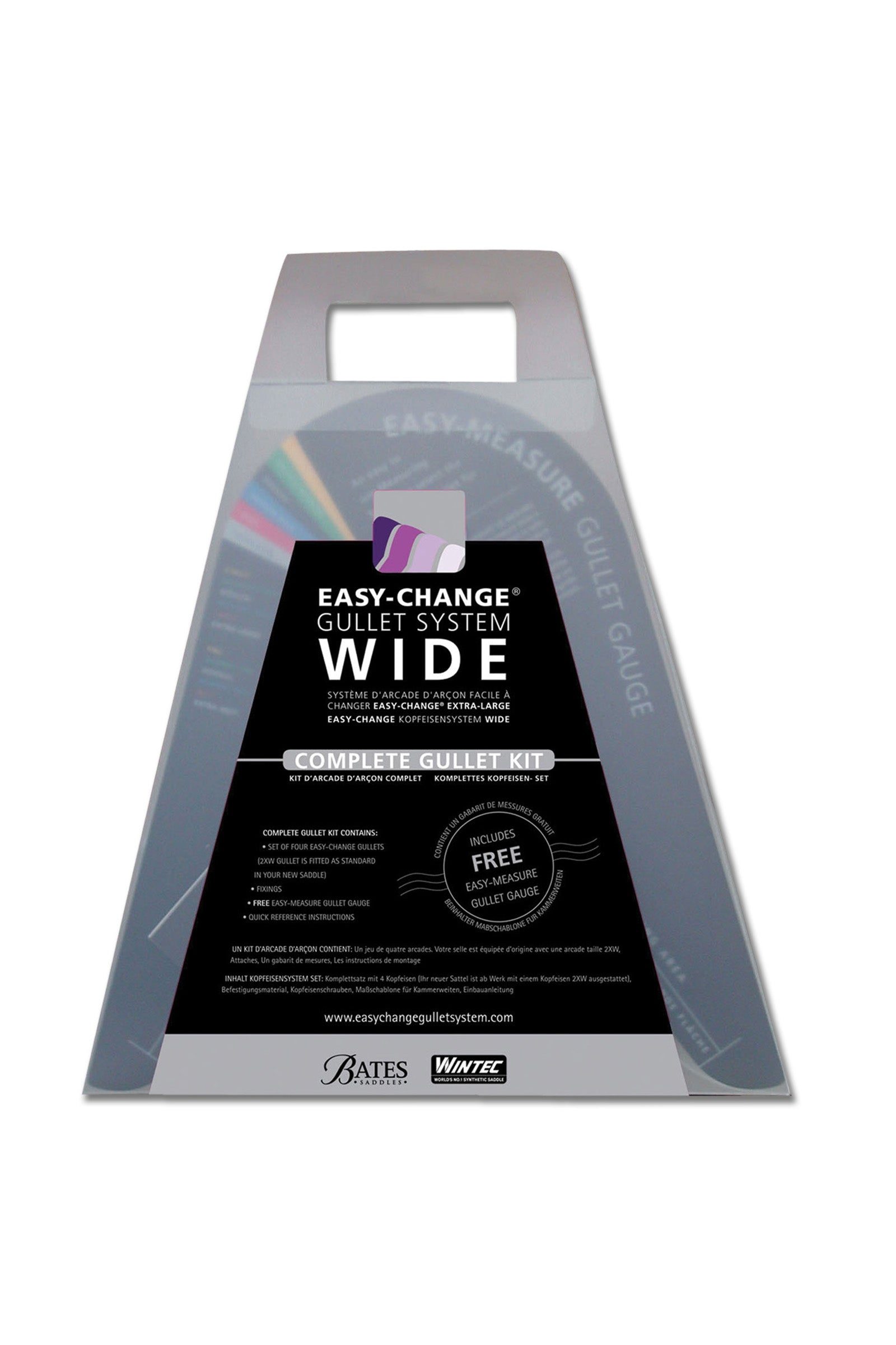 Wintec Easy-Change Gullet Plate Kit, Wide Saddles, Girths & Stirrups