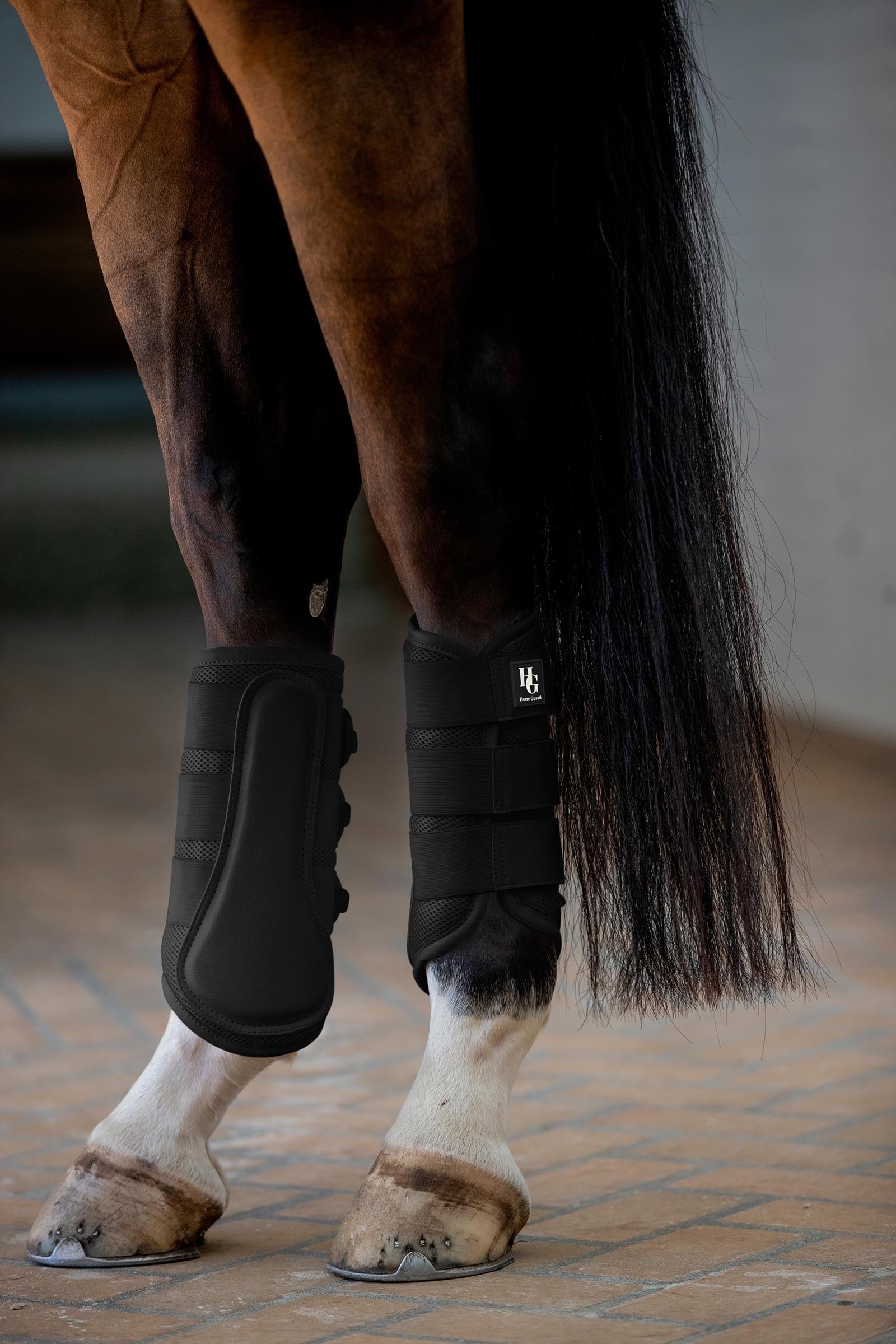 Horse Guard HorseGuard Timothy Mesh Dressage Boots Leg & Hoof Protection