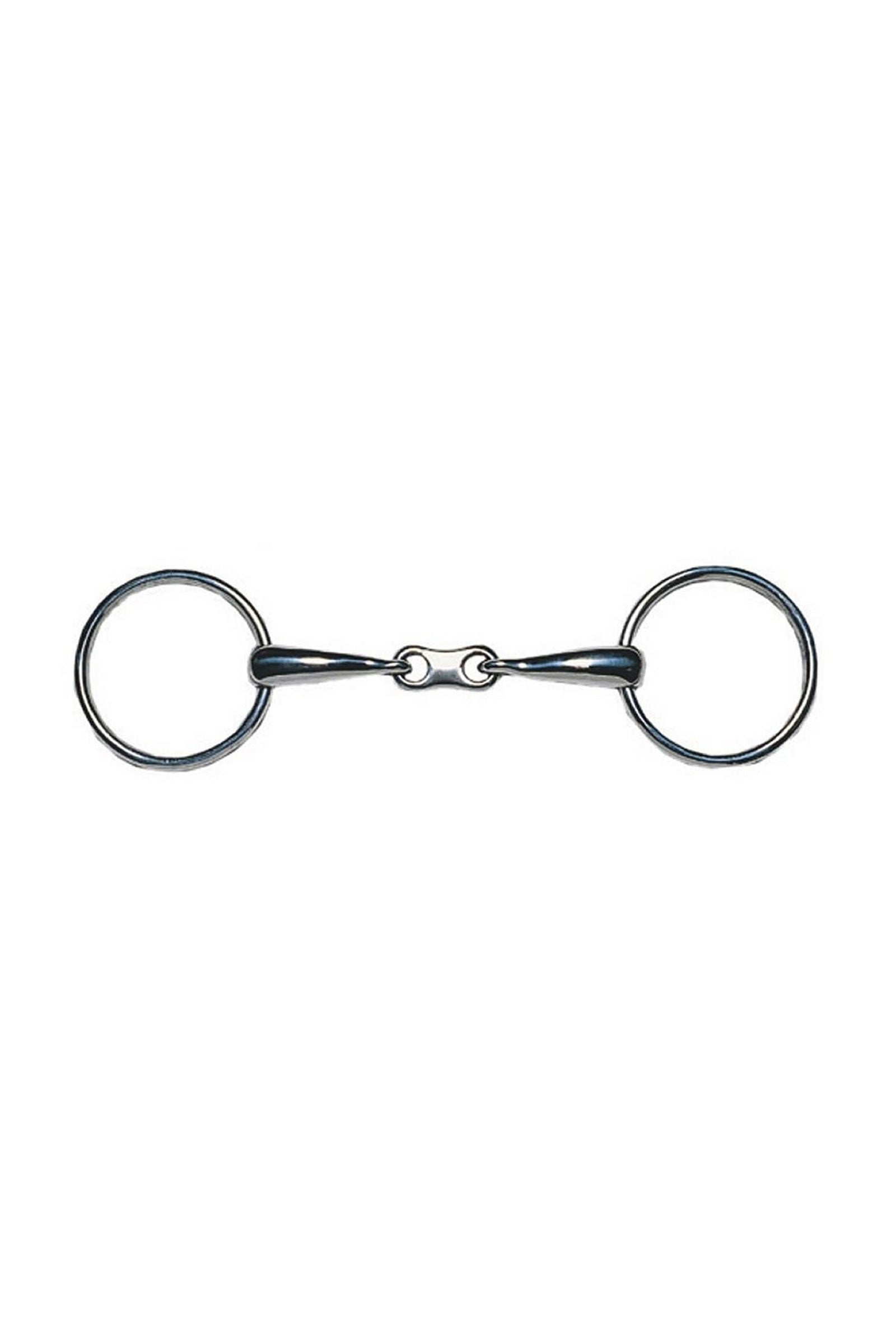 Korsteel Jp Stainless Steel French Link Eggbutt Snaffle Bit Wędzidła