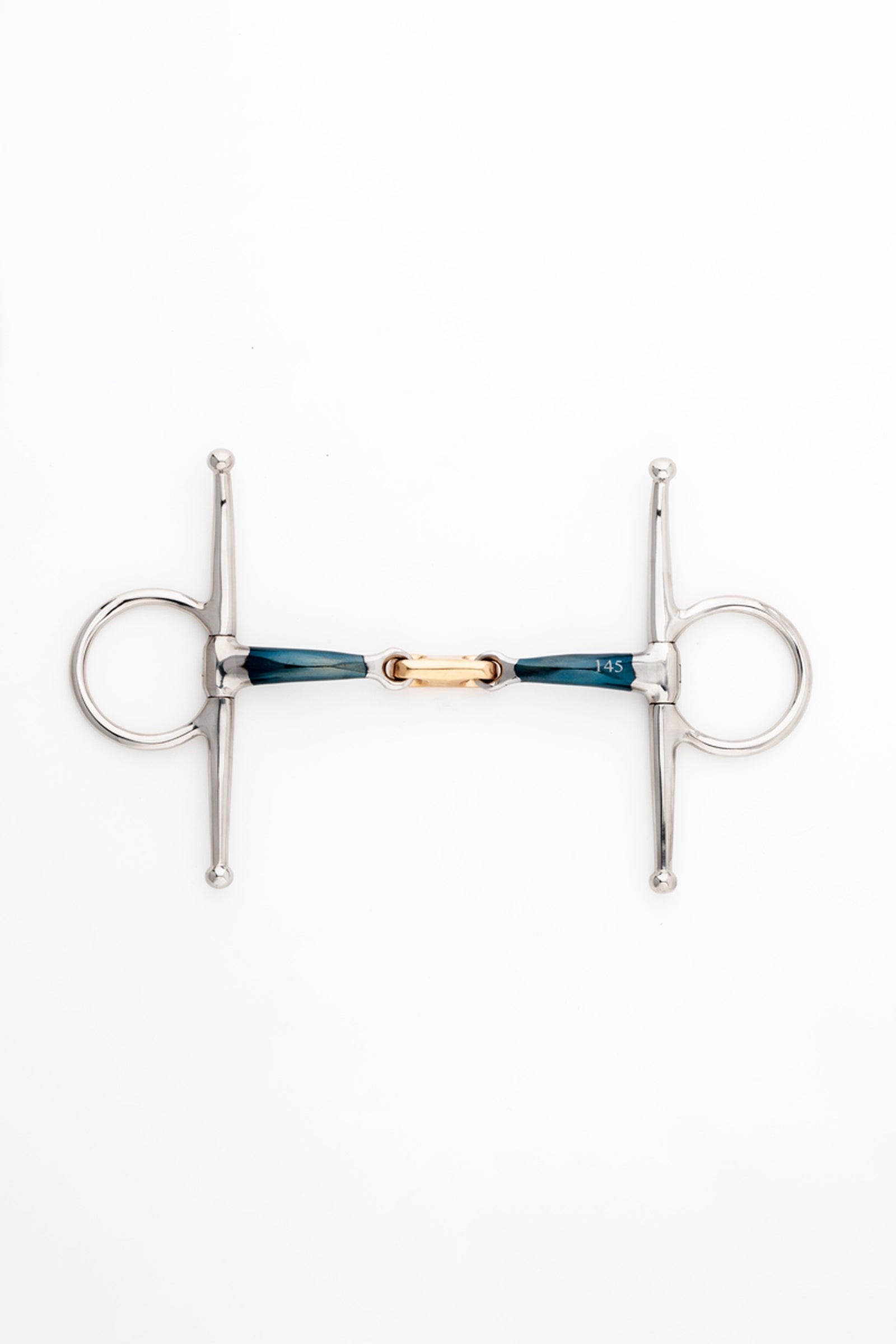 Kavalkade ergonomiczne wędzidło z bocznymi wąsami, podwójnie łamane, 14 mm Wędzidła