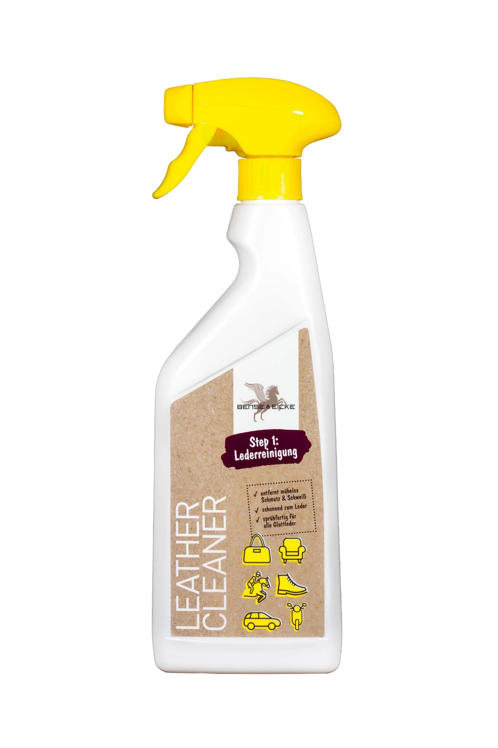 Bense & Eicke Leather Cleaner Step 1, Czyszczenie (500 ml) Zdrowie