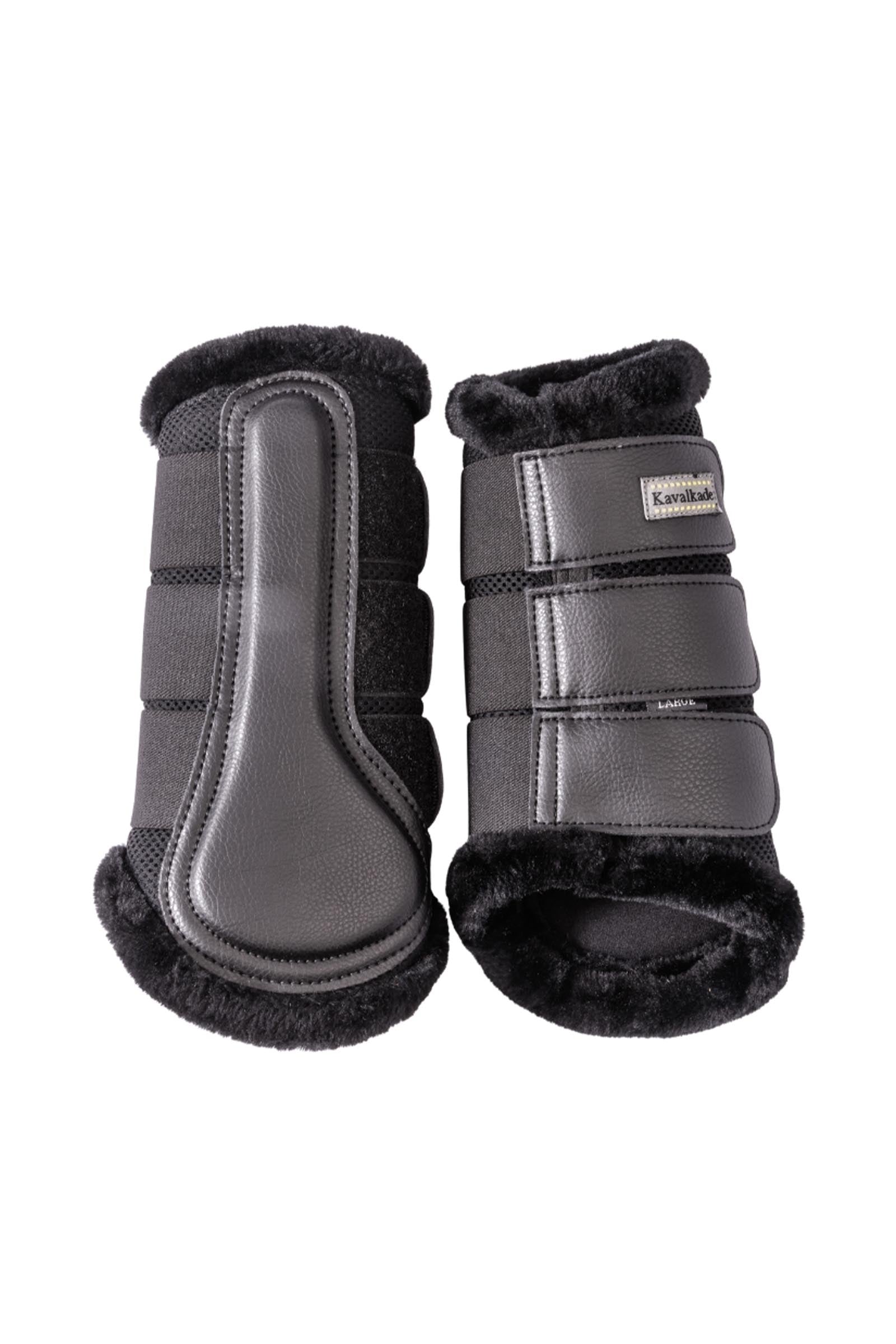 Kavalkade Anatomic Mesh ochraniacze z futerkiem Leg Protection & Hoof Protection for Horses