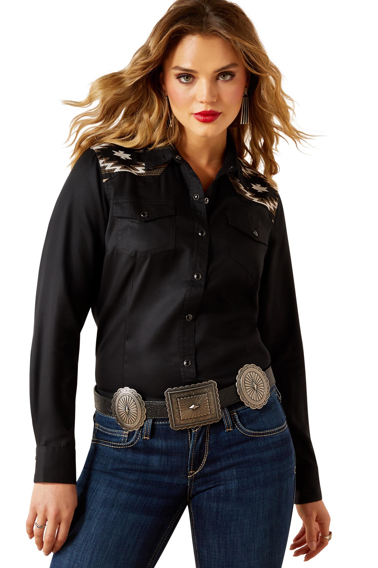 Ariat Dawn Women´s Western Snap Longsleeved Shirt Women’s Riding Clothing