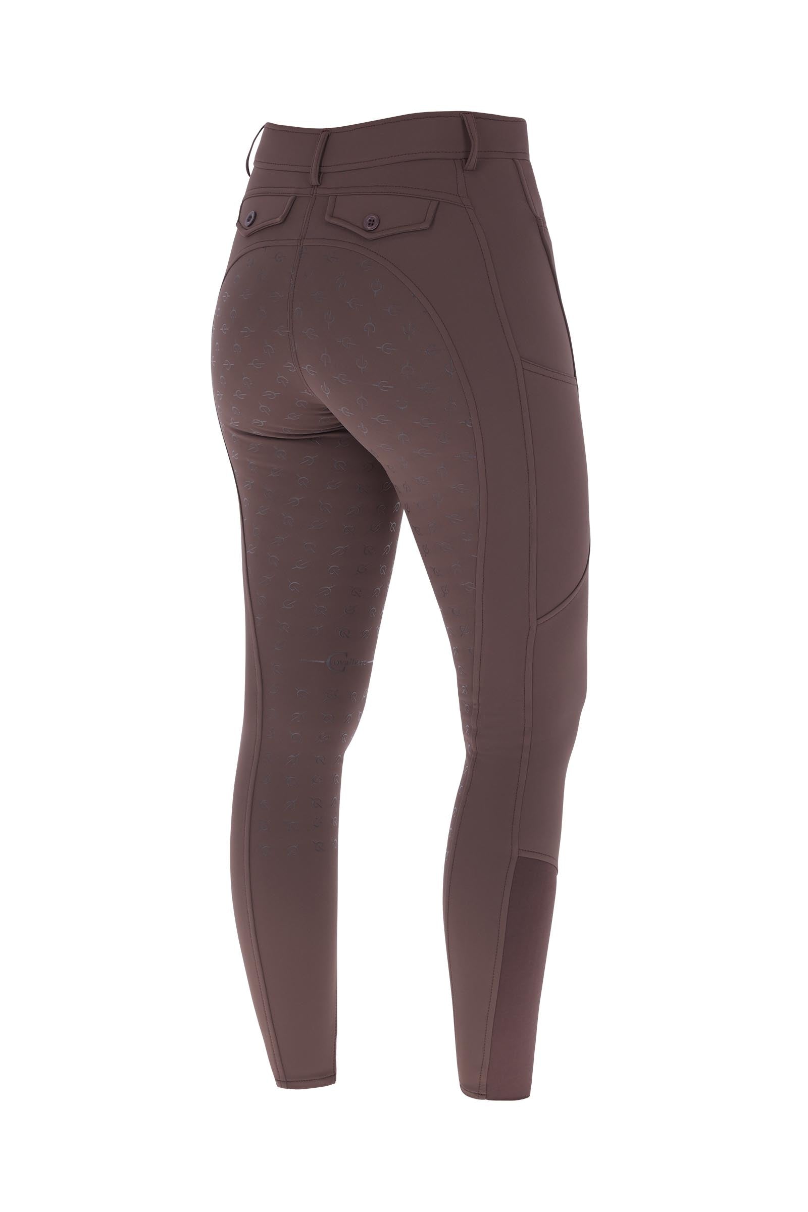 Covalliero Grip Thermo damskie bryczesy z pełnym lejem Womens Breeches