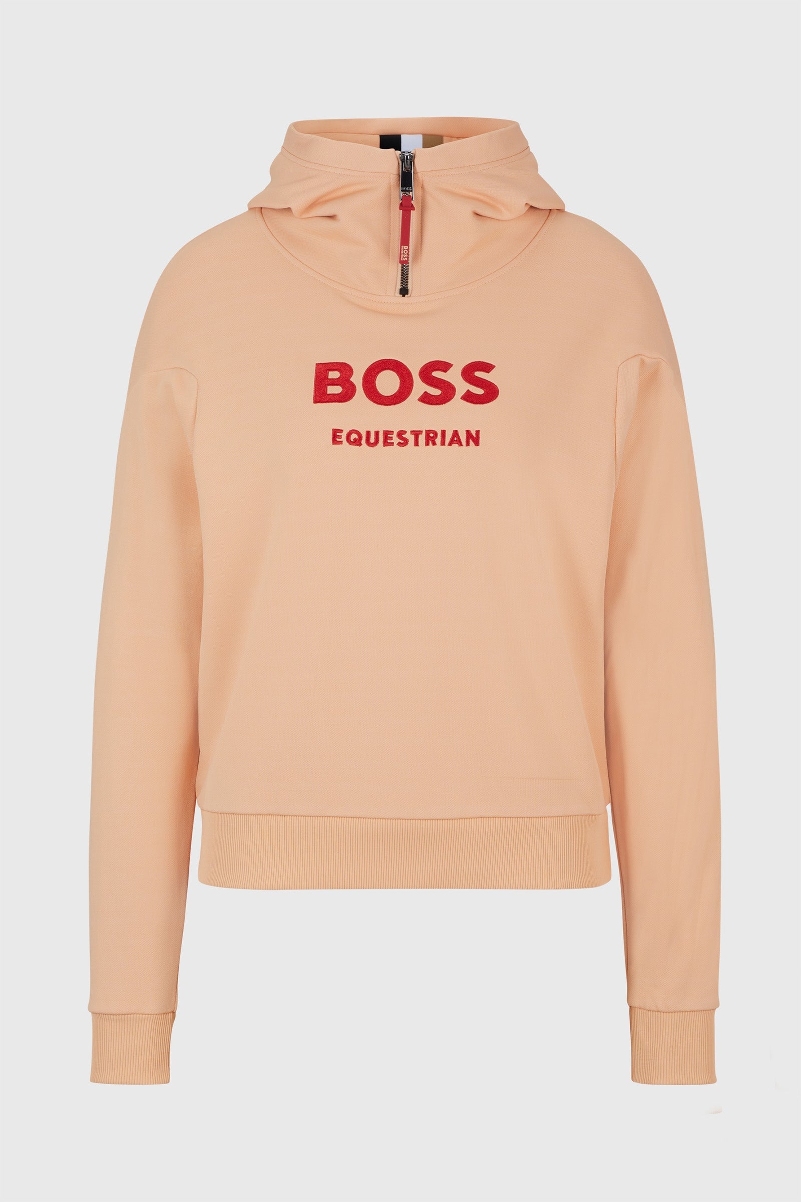 Boss Faye Logo Bluza z Zamkiem Odzież jeździecka damska