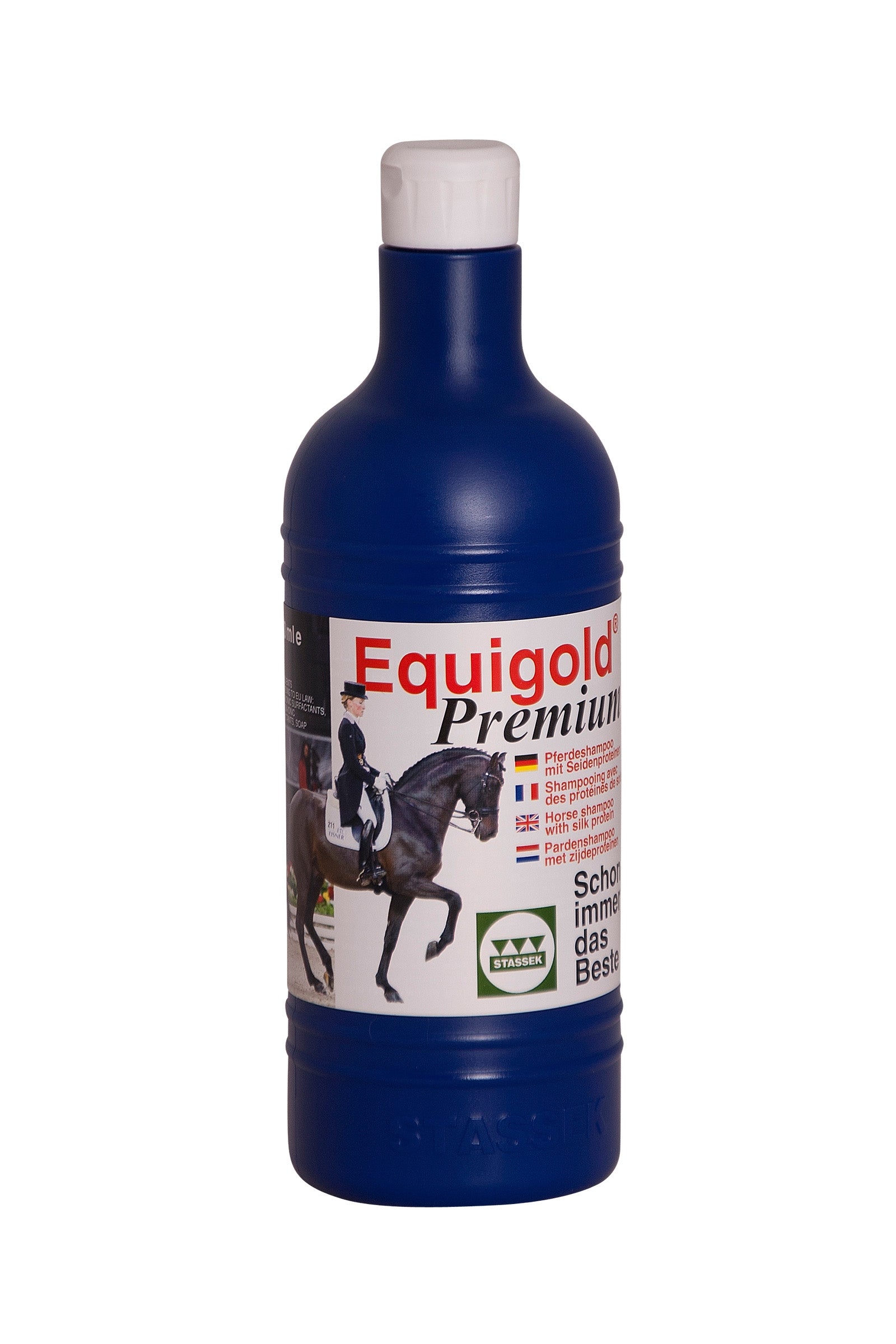 Stassek Szampon dla koni Equigold Premium, 750 ml Zdrowie