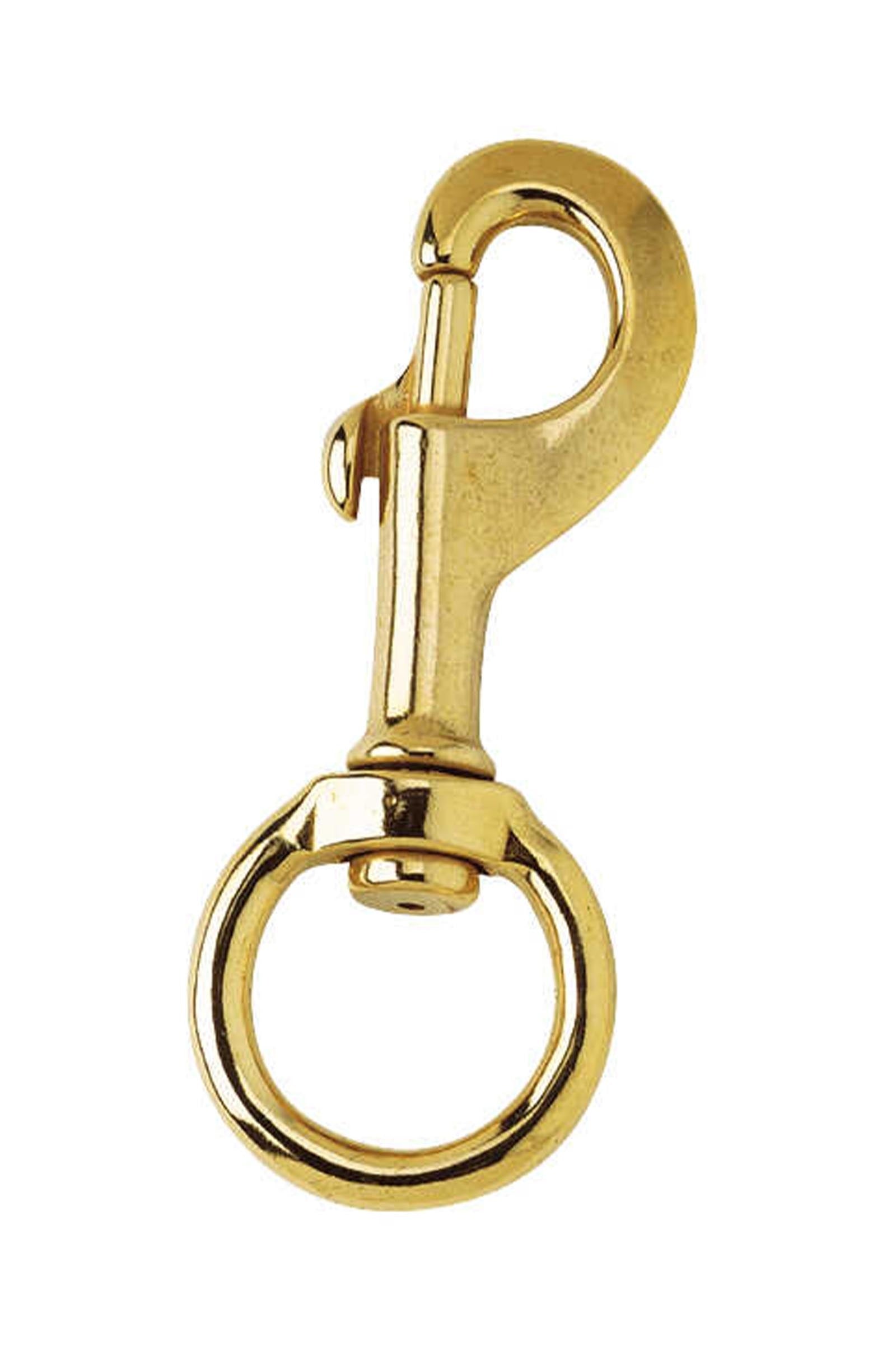 Feeling FEELING Snap Hook Brass, 30 mm Wyposażenie stajni