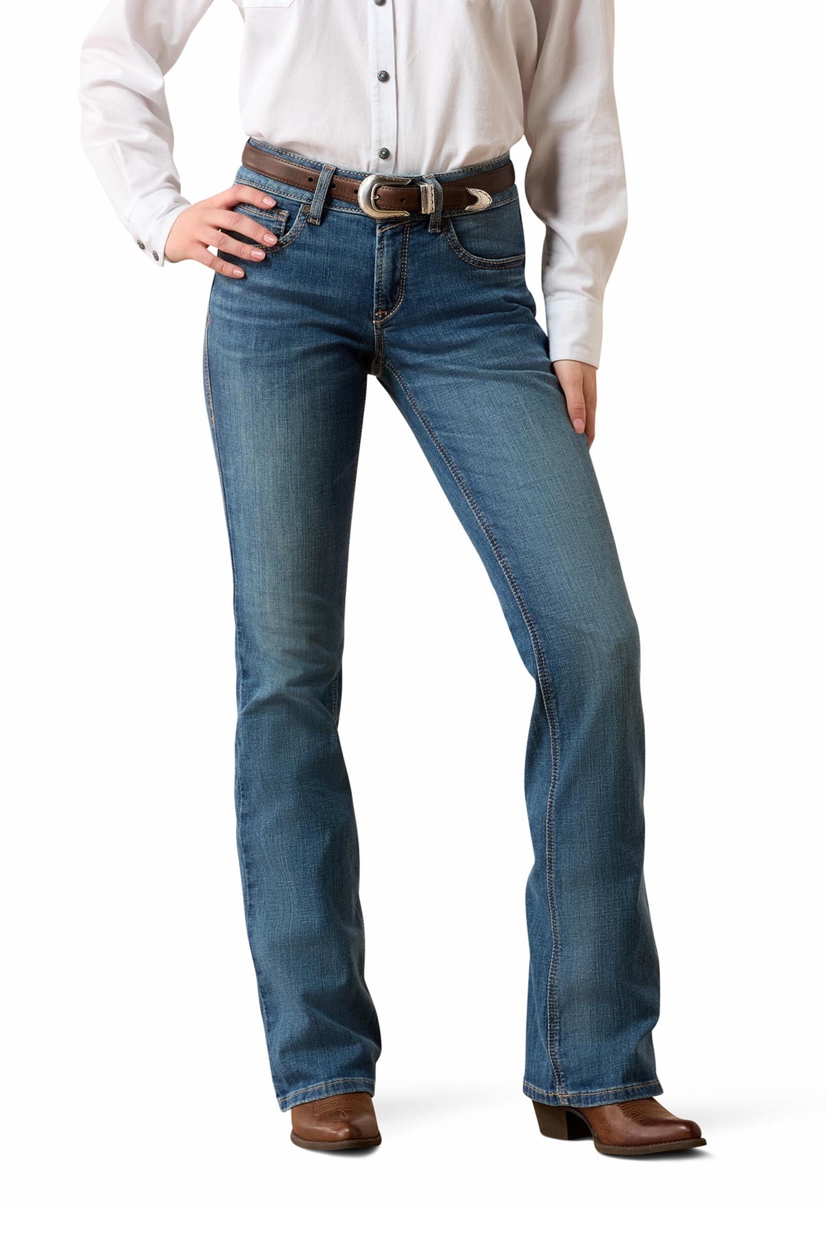Ariat Damskie jeansy Maggie Boot Cut Perfect Rise Womens Breeches