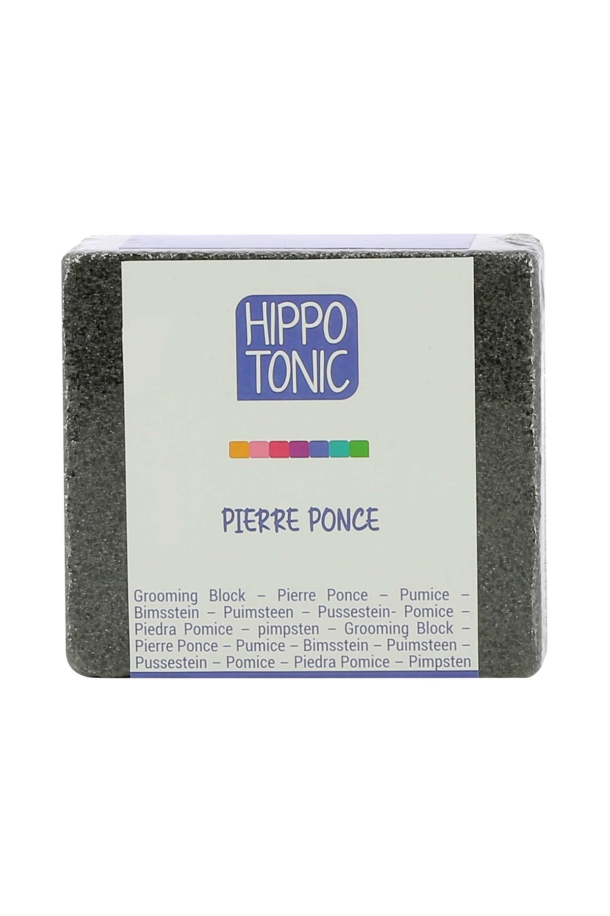 HIPPOTONIC Pumice Stone, Dark Horse Grooming Tools