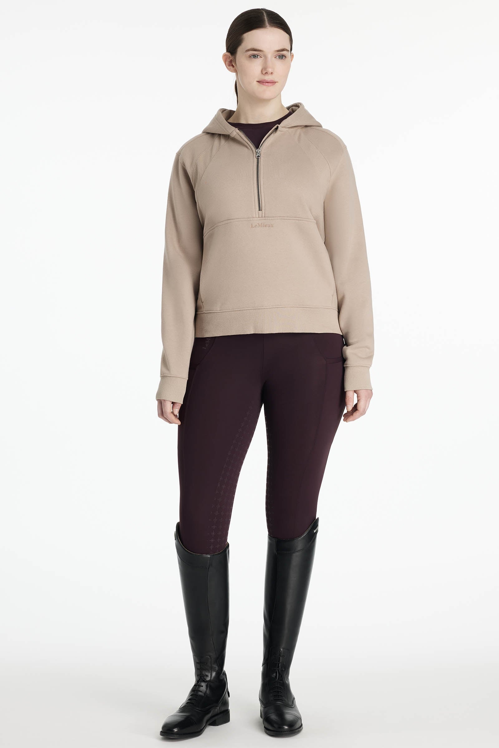 LeMieux Henrietta Women´s Half Zip Hoodie Women’s Riding Clothing