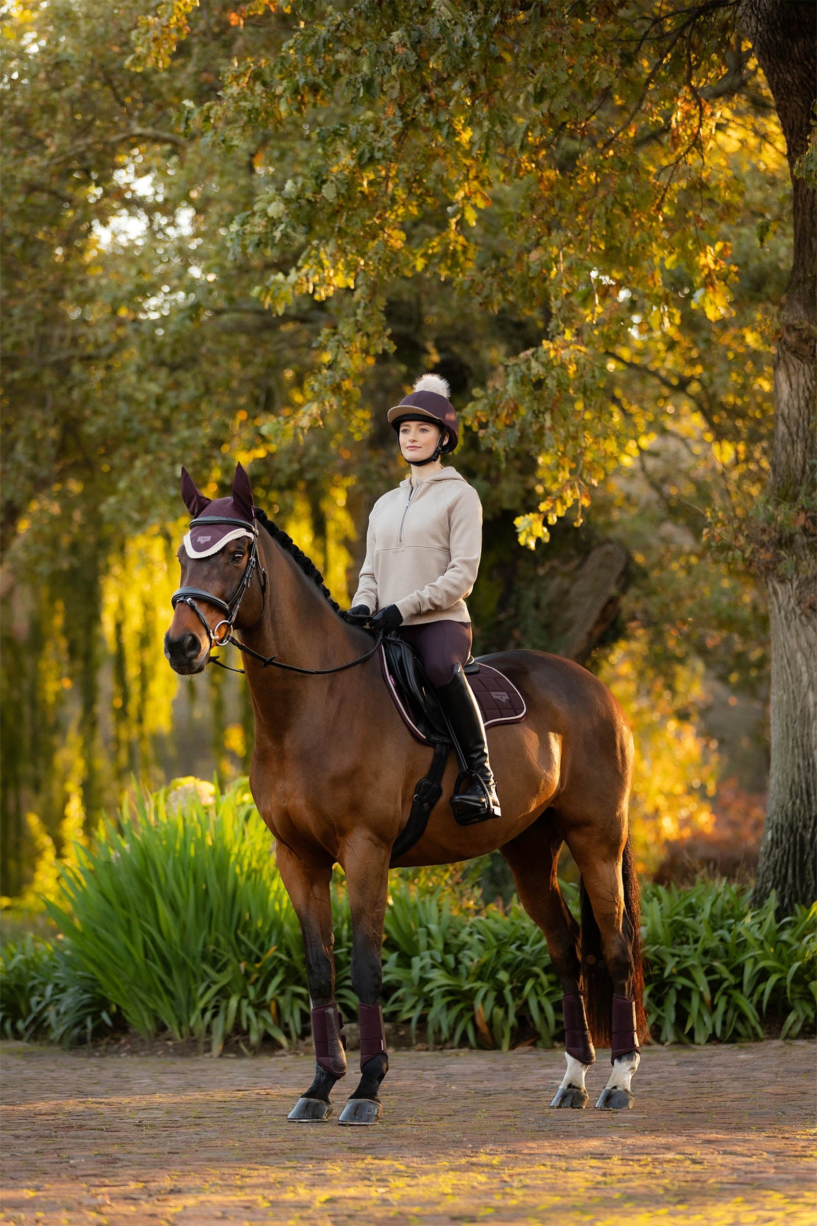 LeMieux Henrietta Women´s Half Zip Hoodie Women’s Riding Clothing