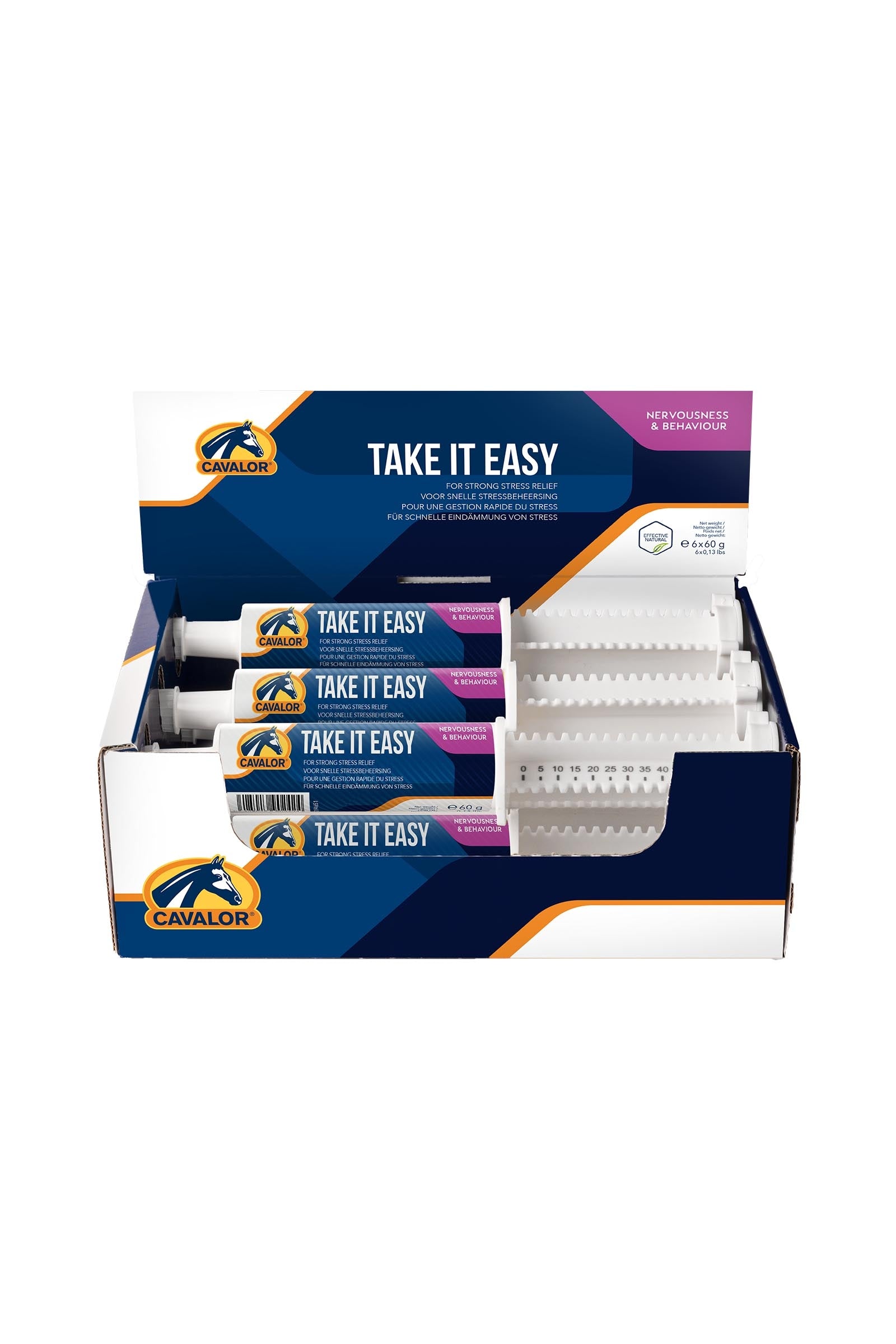 Cavalor Take It Easy, Relaxation, (6x60g) Horse Feed & Nutrition