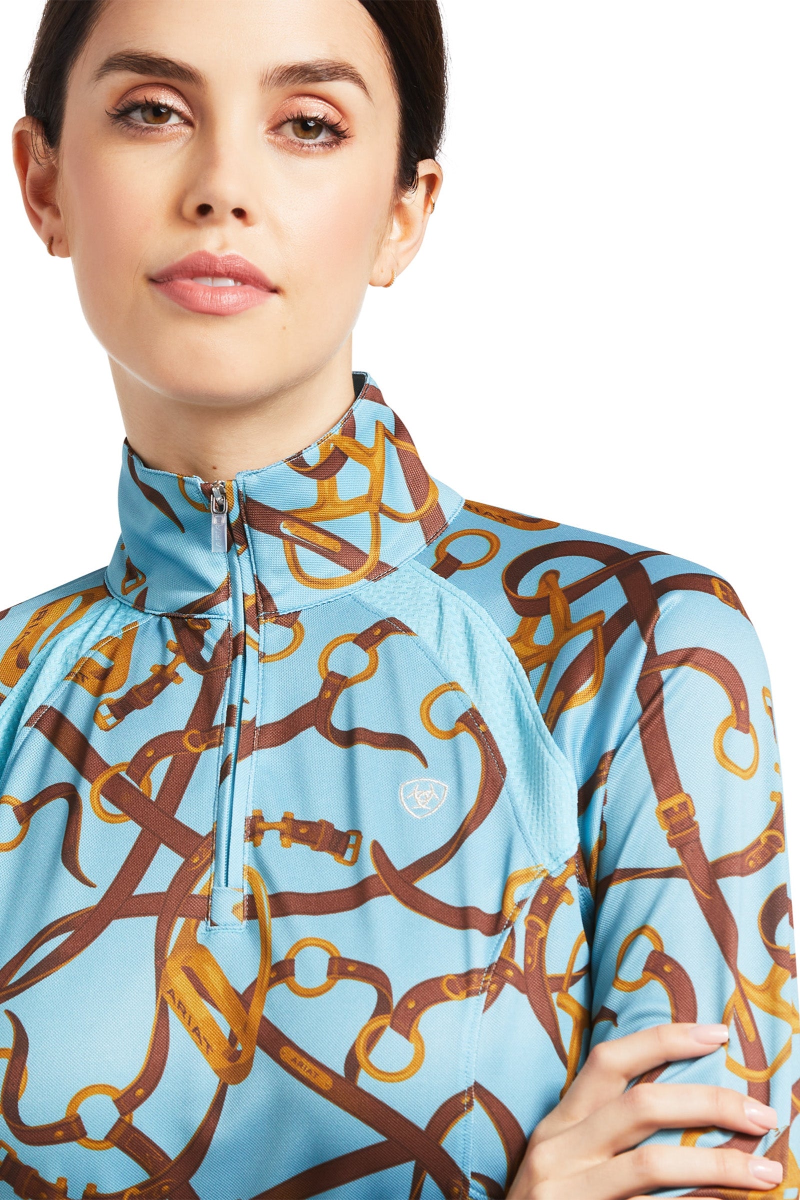 Ariat Sunstopper 2.0 Women's 1/4 Zip Baselayer Shirt Women’s Riding Clothing