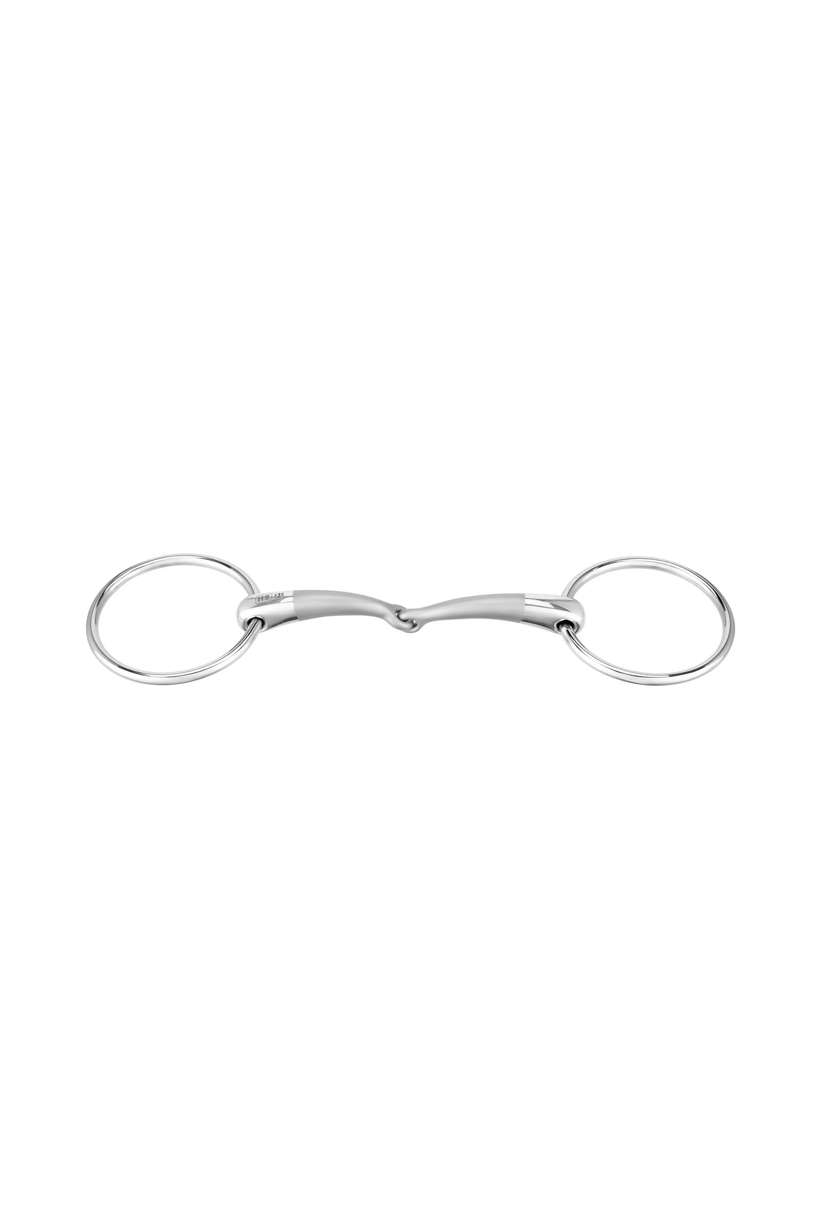 Sprenger Satinox wędzidło, pojedynczo łamane, 14 mm, 70 mm pierścień, stal nierdzewna Wędzidła
