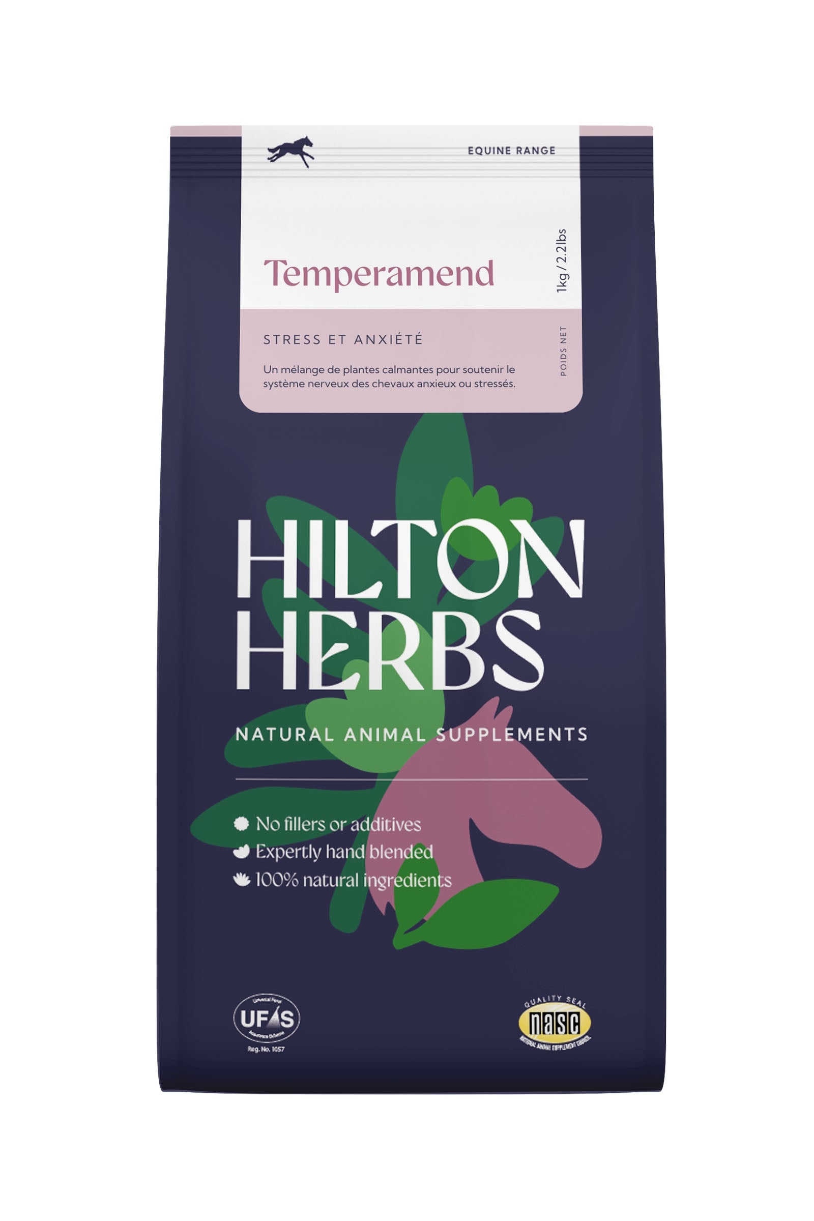 Hilton Herbs Calm & Collected – Temperamend, 1 kg Horse Feed & Nutrition