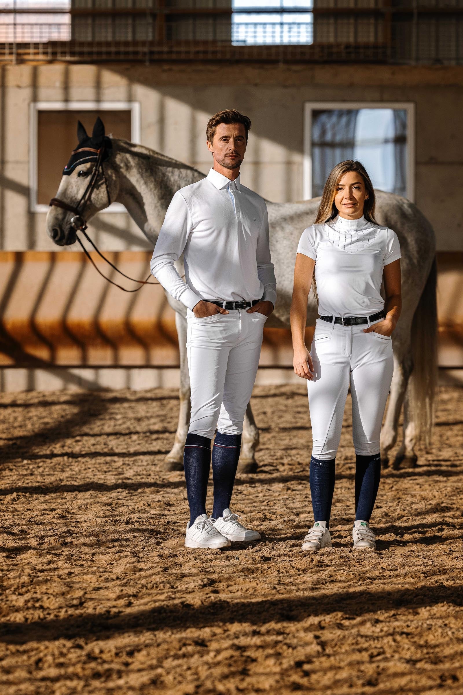 Equi Theme EQUITHÈME Dany Men´s Mesh Polo Shirt Mens Riding Clothing