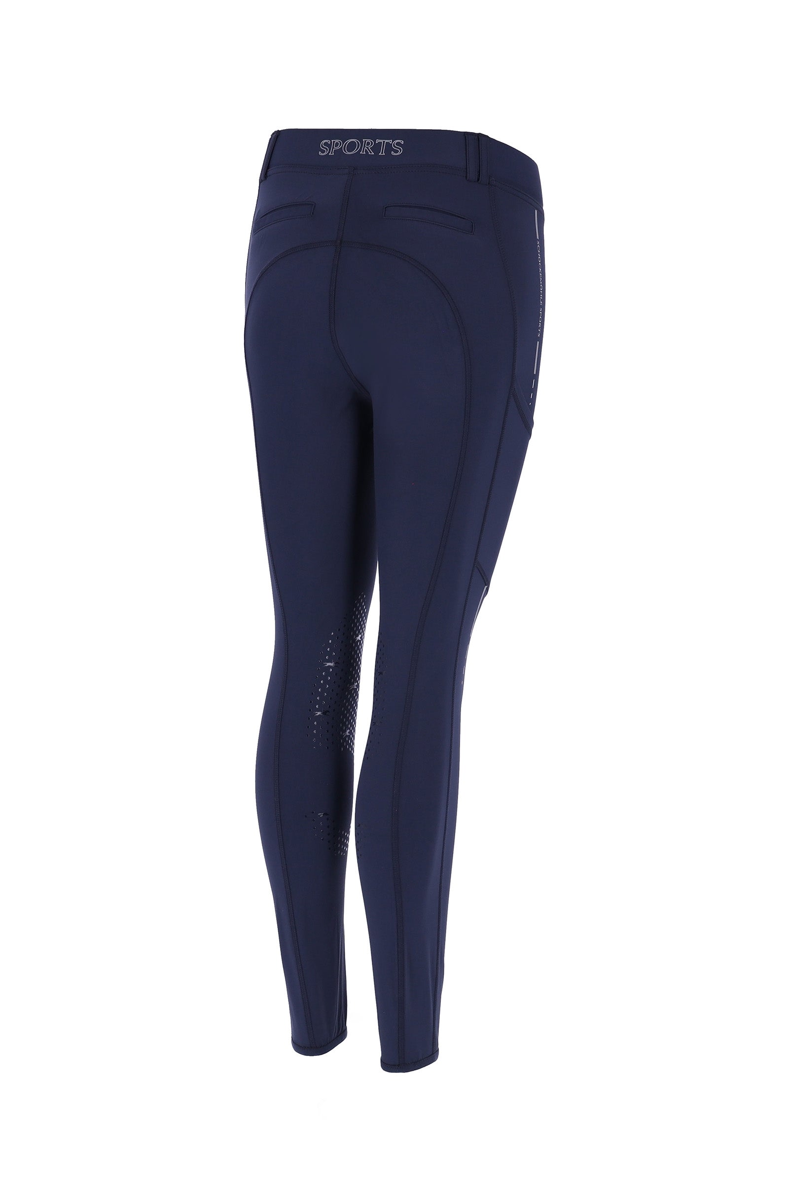 Schockemöhle Sports New Pocket Legginsy do jazdy konnej dla kobiet z wzmocnieniem na kolanach Womens Breeches