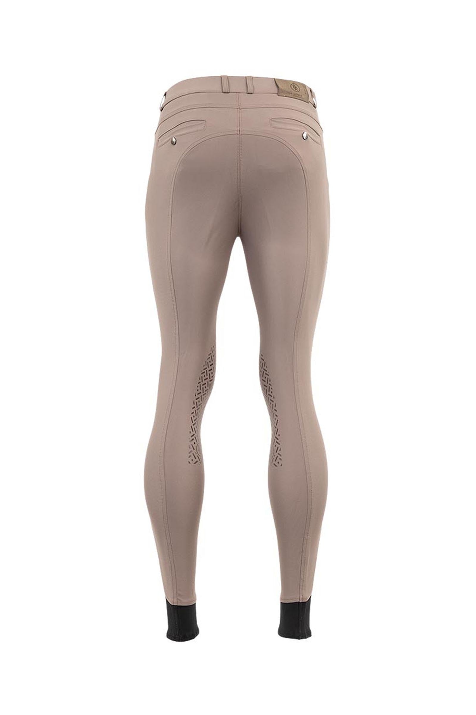 BR Maikel męskie bryczesy jeździeckie z silikonowym knee gripem Odzież jeździecka męska