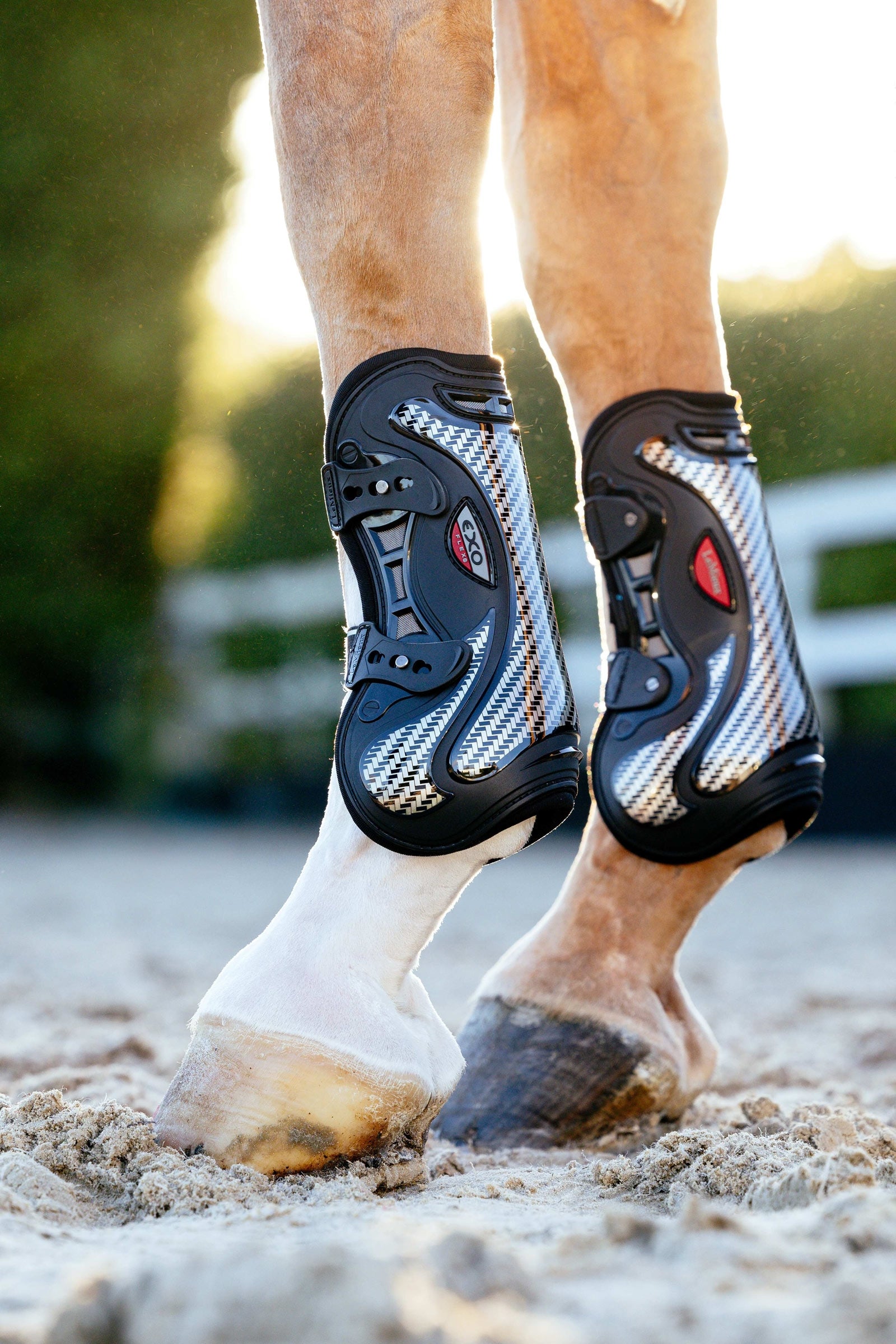 LeMieux EXO Flex Tendon Boots Leg Protection & Hoof Protection for Horses