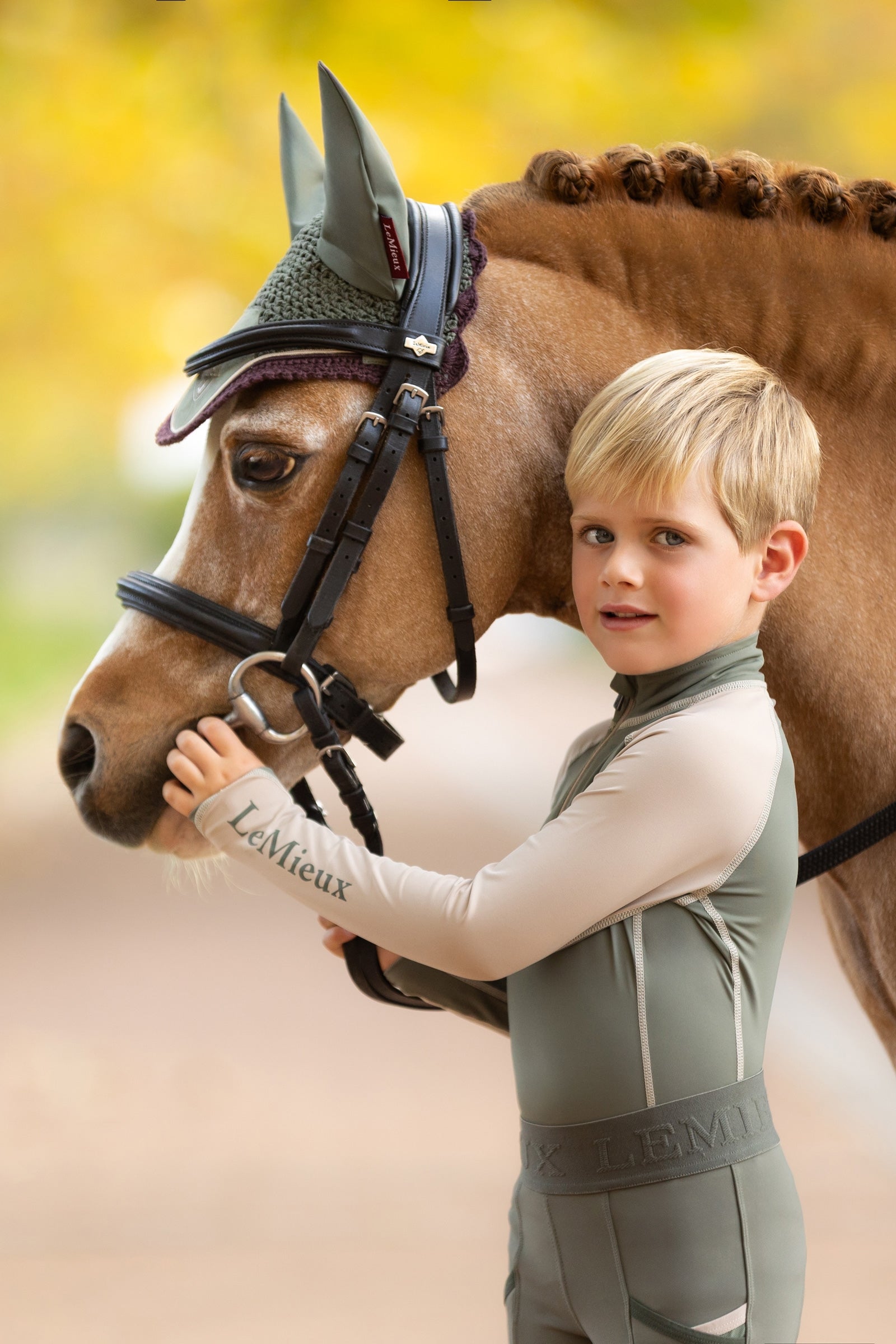 LeMieux Mini Kid´s UV-Protection Base Layer Kids Apparel