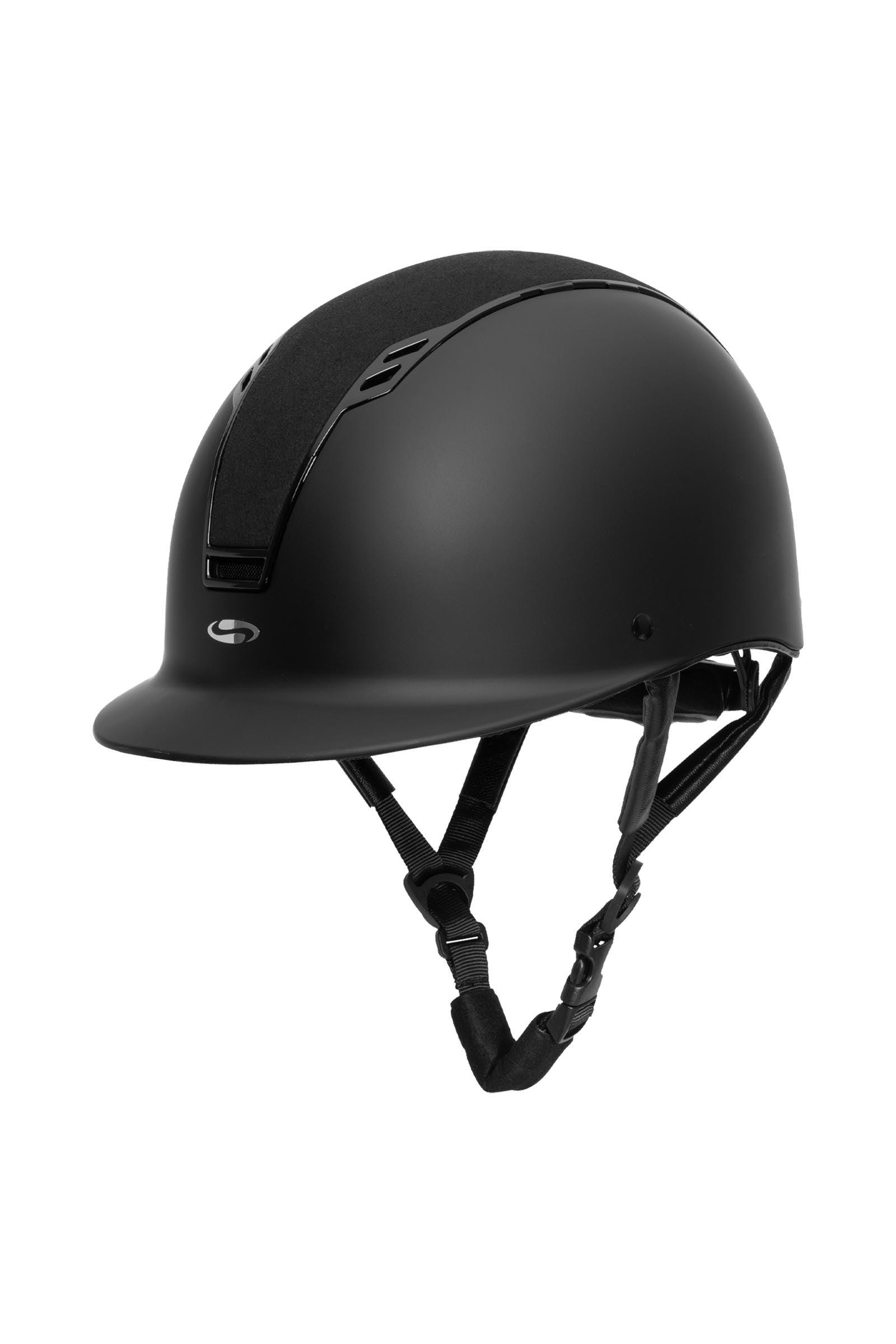 SWING H22 Mat/Velvet kask jeździecki Kaski i kamizelki jeździeckie